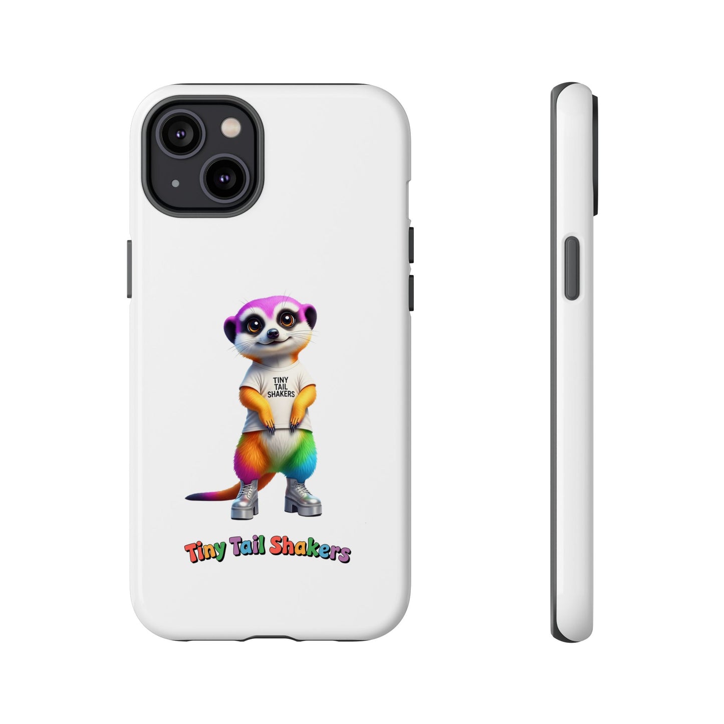 Rainbow Meerkat 2 Tiny Tail Shaker | Phone Case