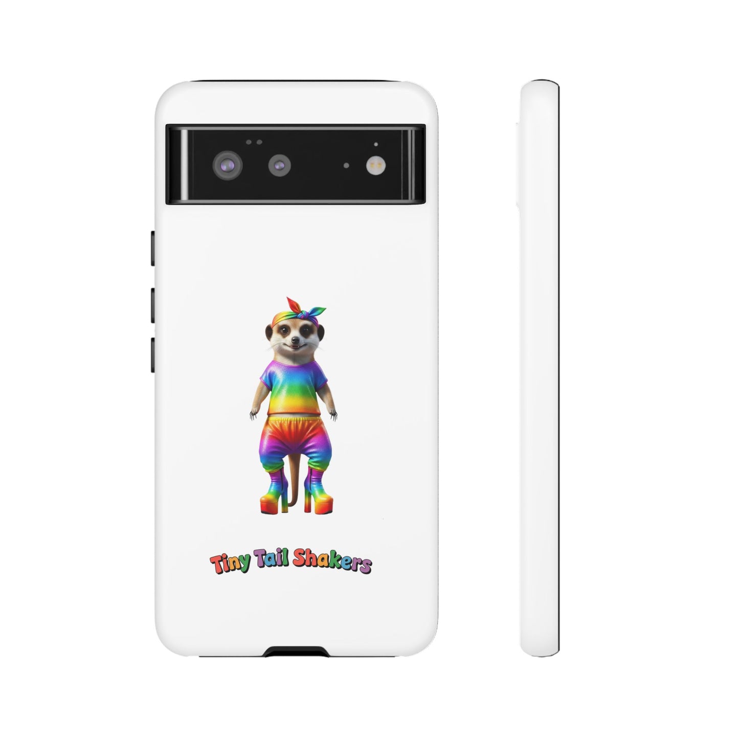 Rainbow Meerkat Tiny Tail Shaker | Phone Case