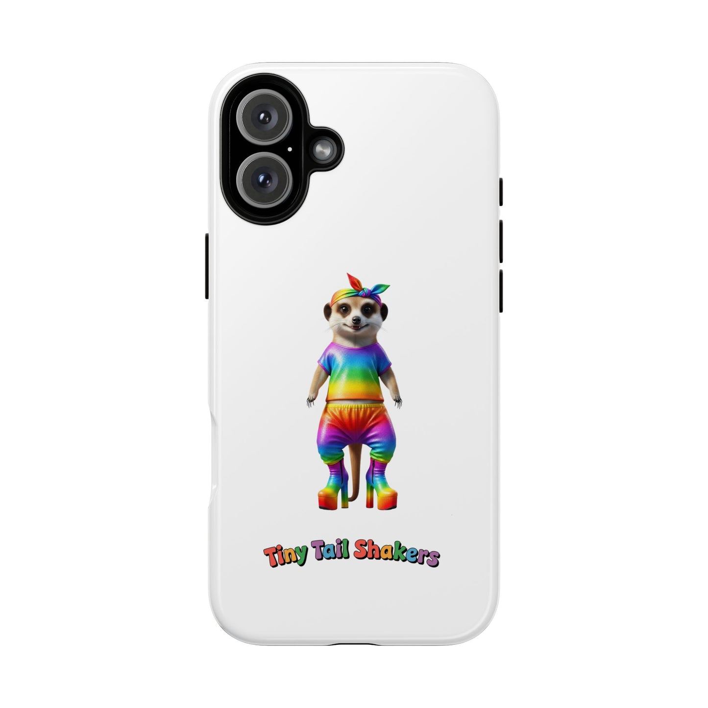 Rainbow Meerkat Tiny Tail Shaker | Phone Case
