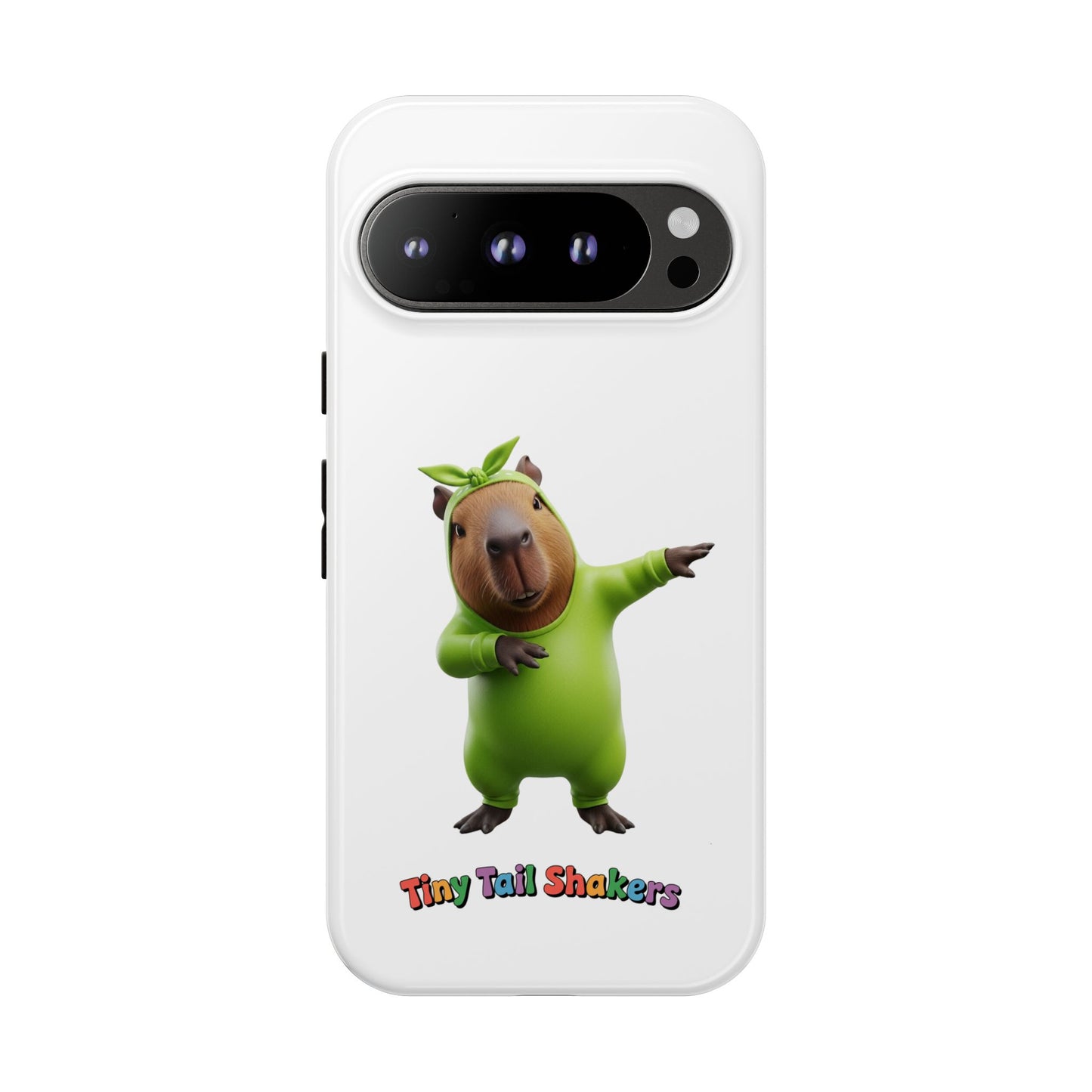 Happy Capybara Tiny Tail Shaker | Phone Case