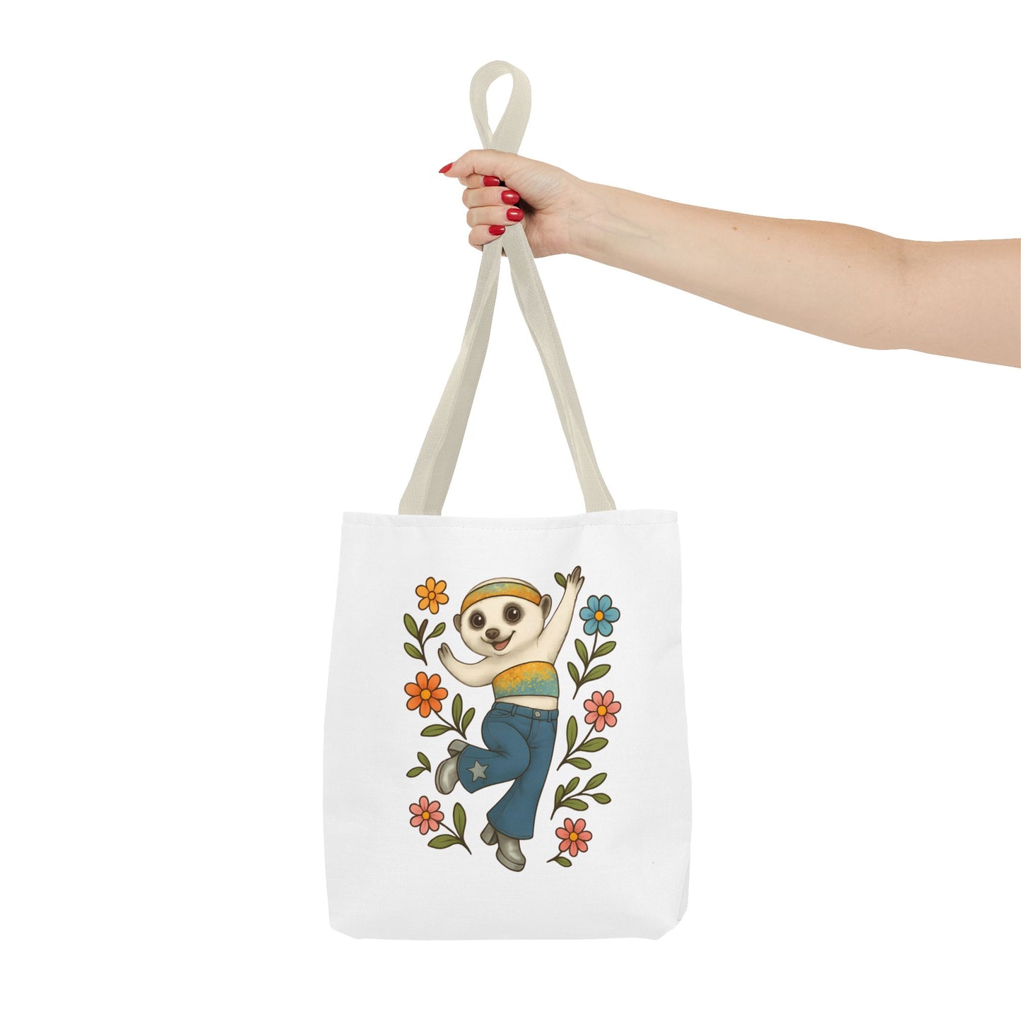 Bohemian Meerkat Tote Bag