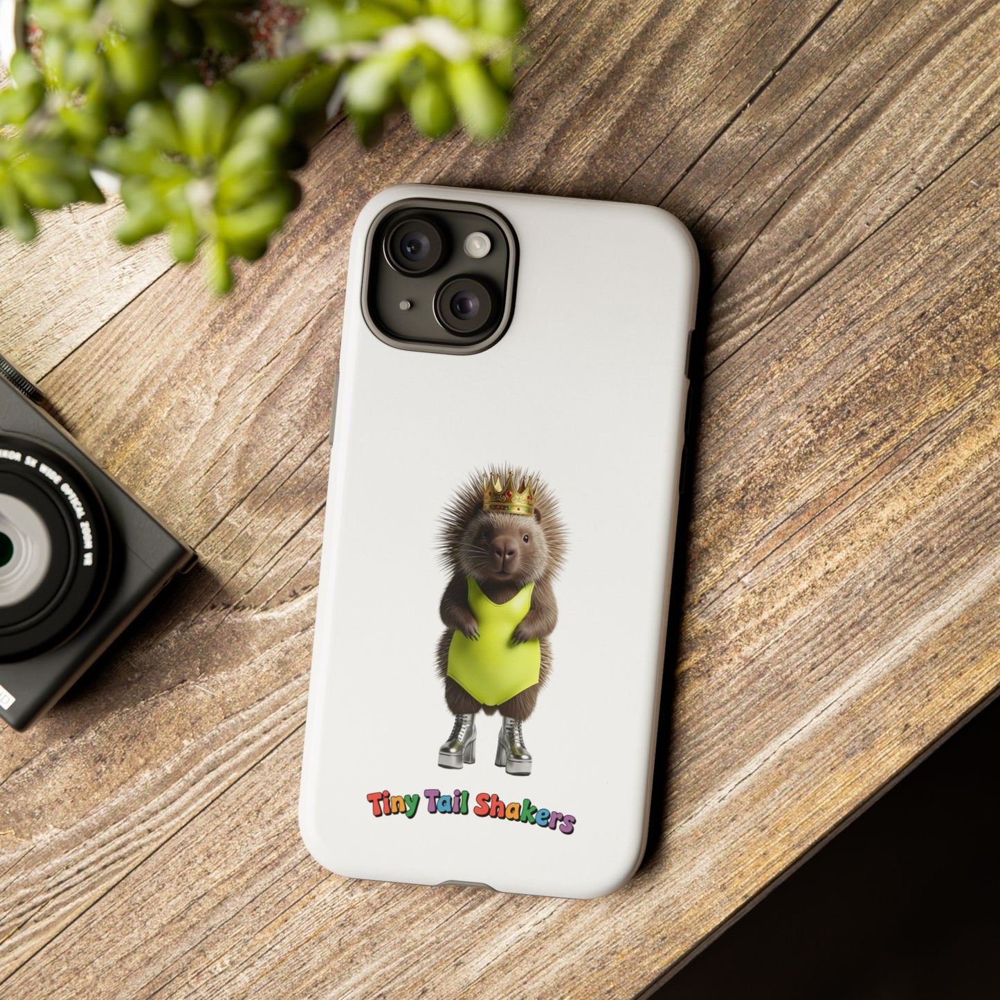 Porcupine Queen Tiny Tail Shaker | Phone Case