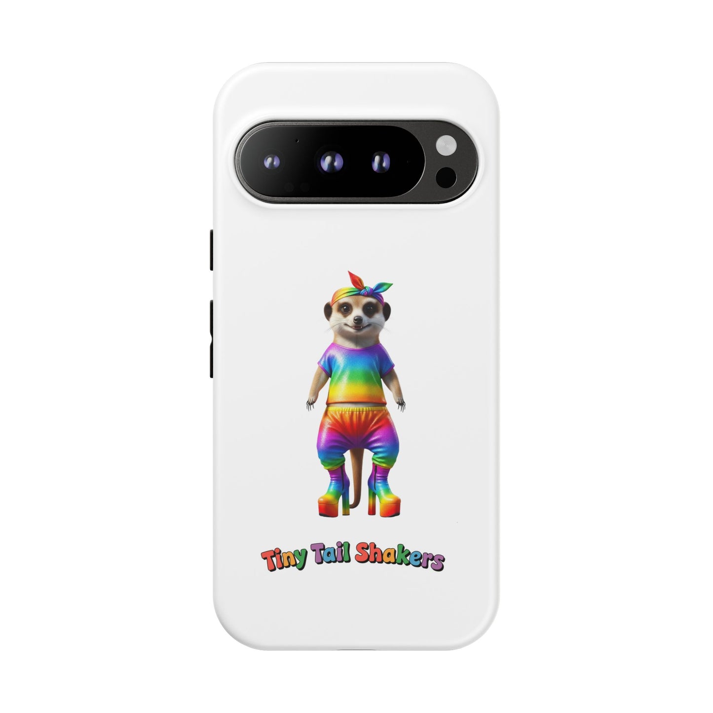 Rainbow Meerkat Tiny Tail Shaker | Phone Case