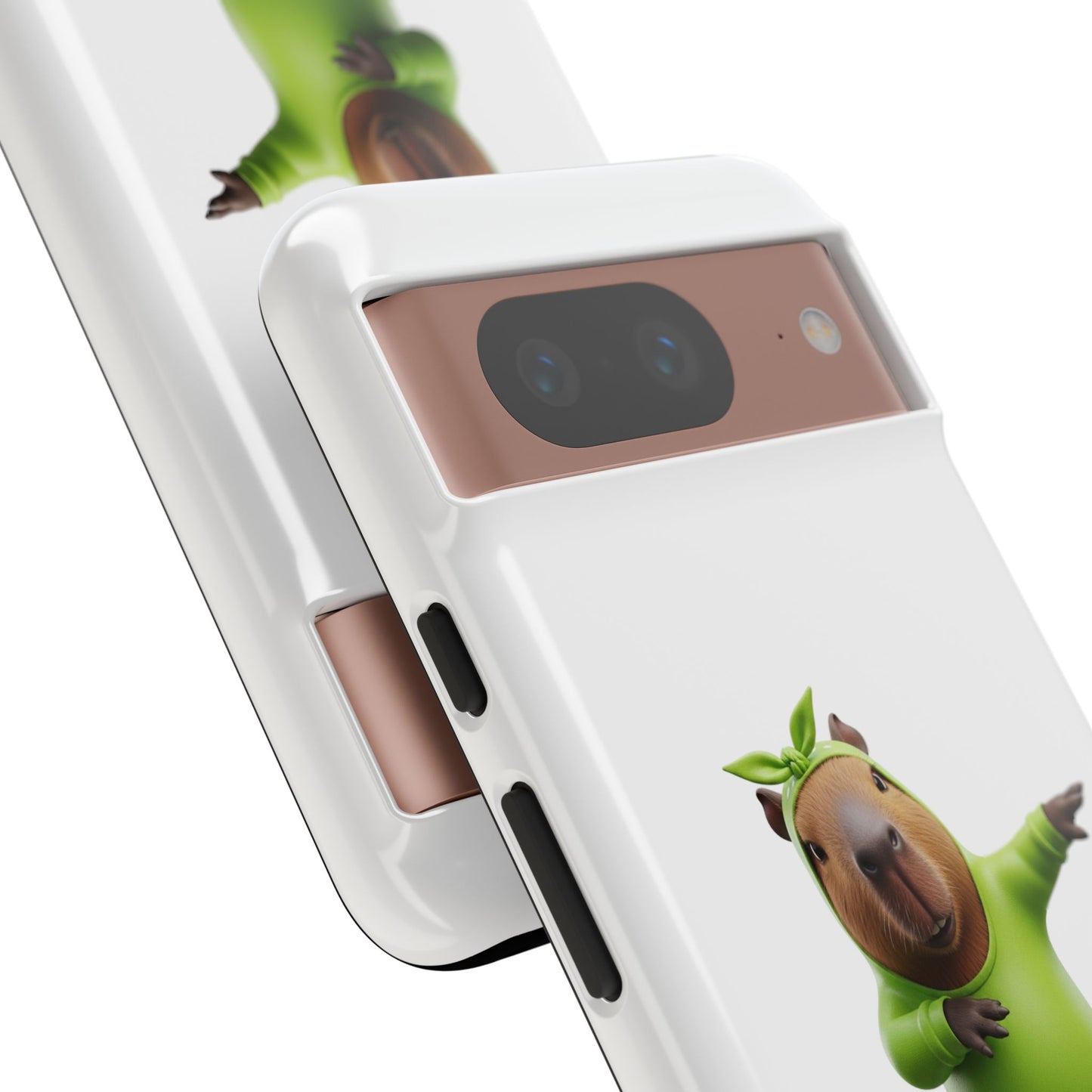 Happy Capybara Tiny Tail Shaker | Phone Case