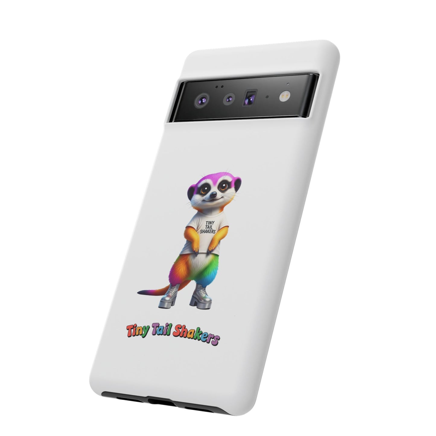 Rainbow Meerkat 2 Tiny Tail Shaker | Phone Case