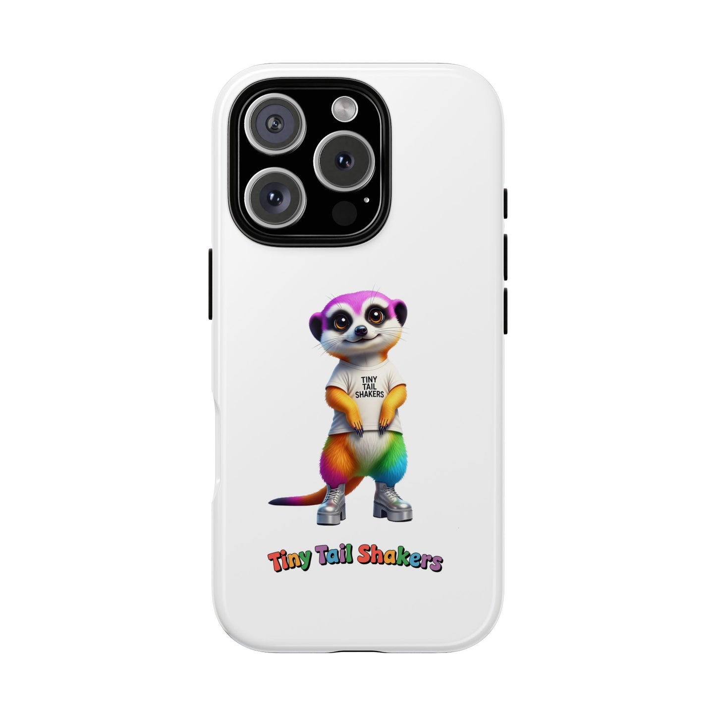Rainbow Meerkat 2 Tiny Tail Shaker | Phone Case