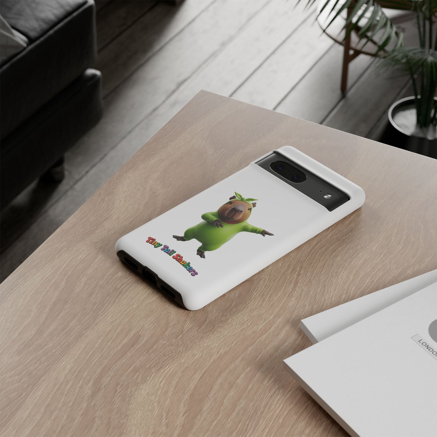 Happy Capybara Tiny Tail Shaker | Phone Case