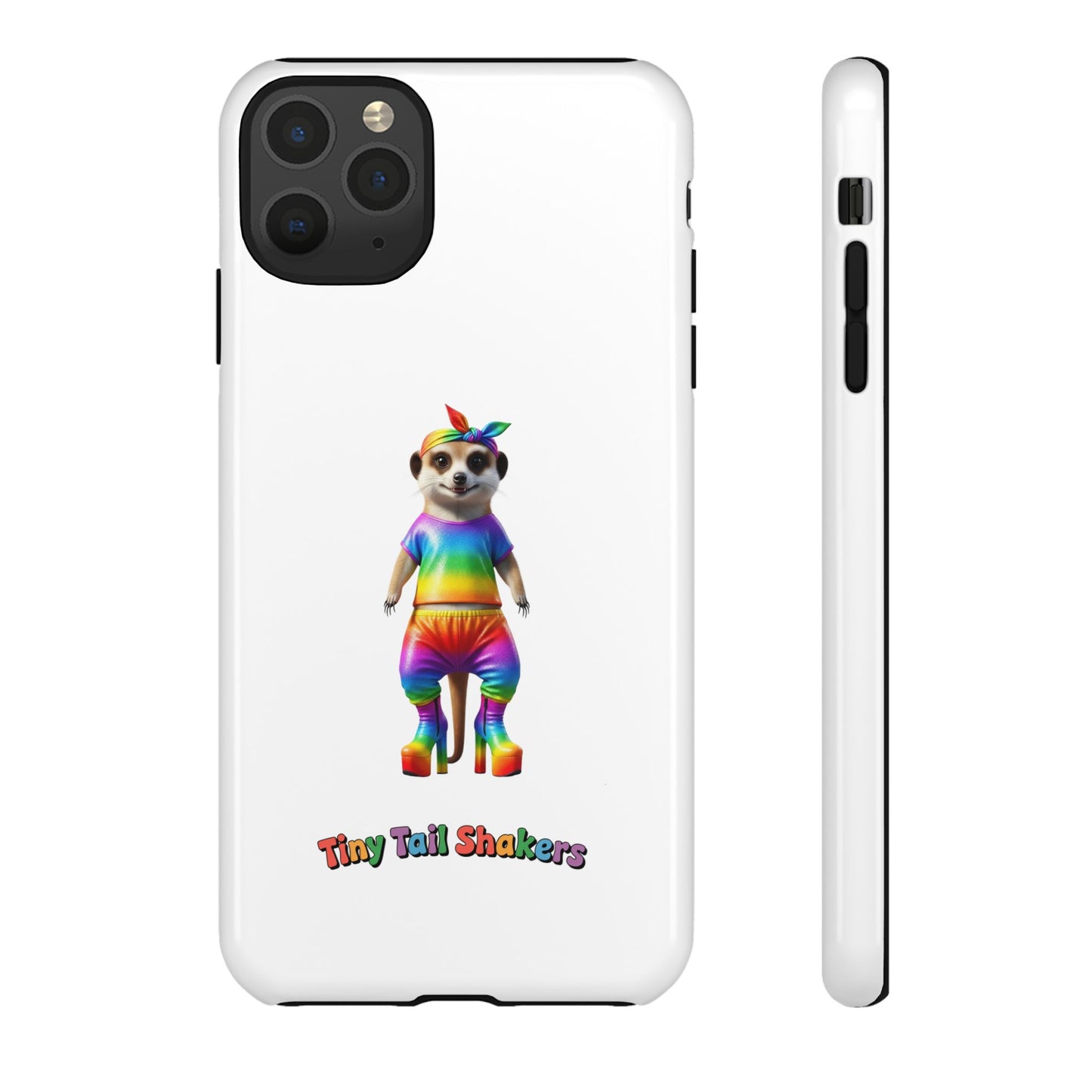 Rainbow Meerkat Tiny Tail Shaker | Phone Case