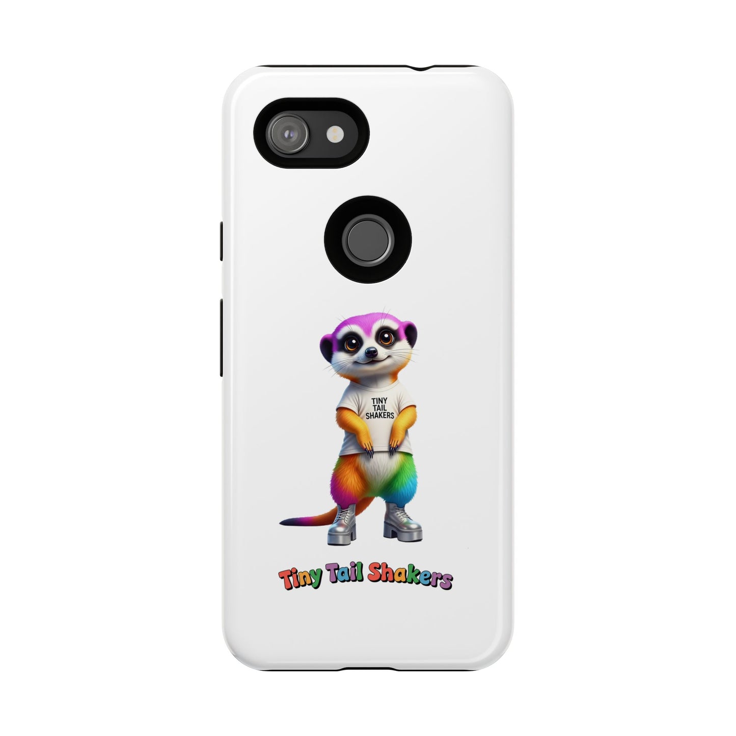 Rainbow Meerkat 2 Tiny Tail Shaker | Phone Case