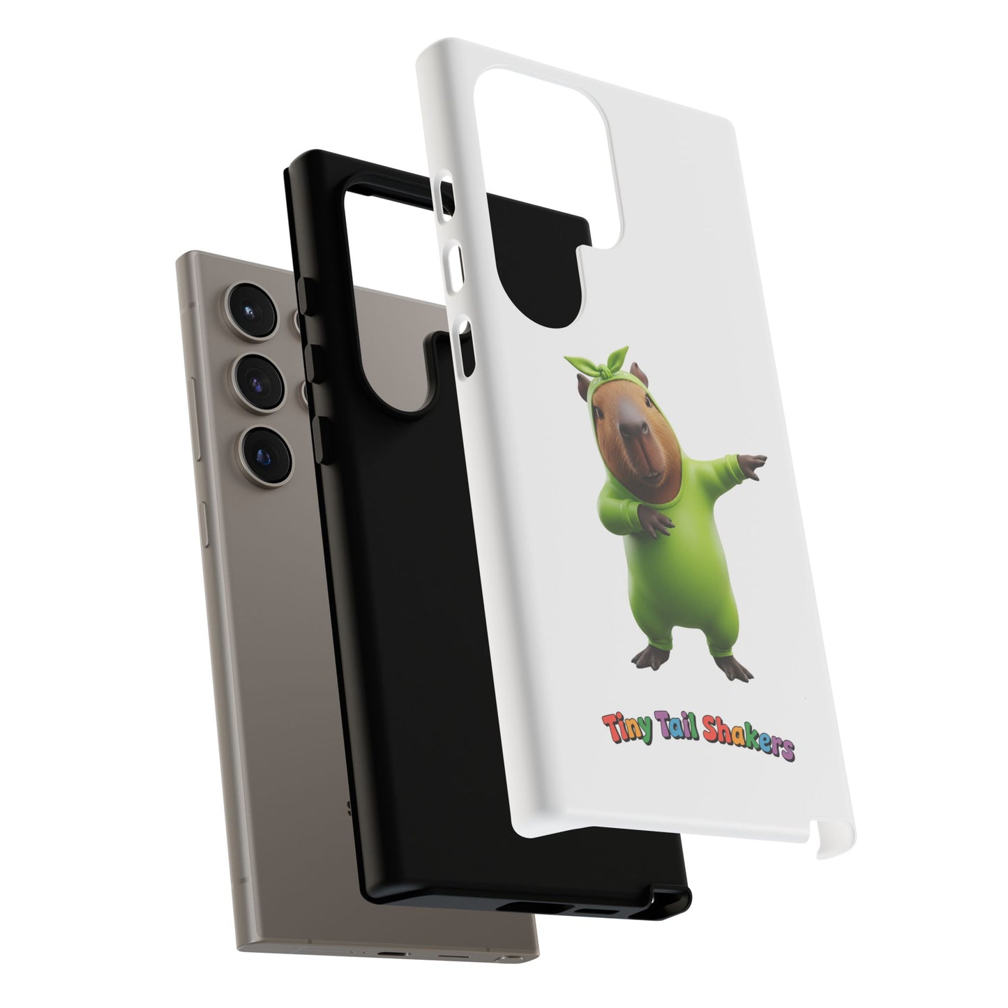 Happy Capybara Tiny Tail Shaker | Phone Case
