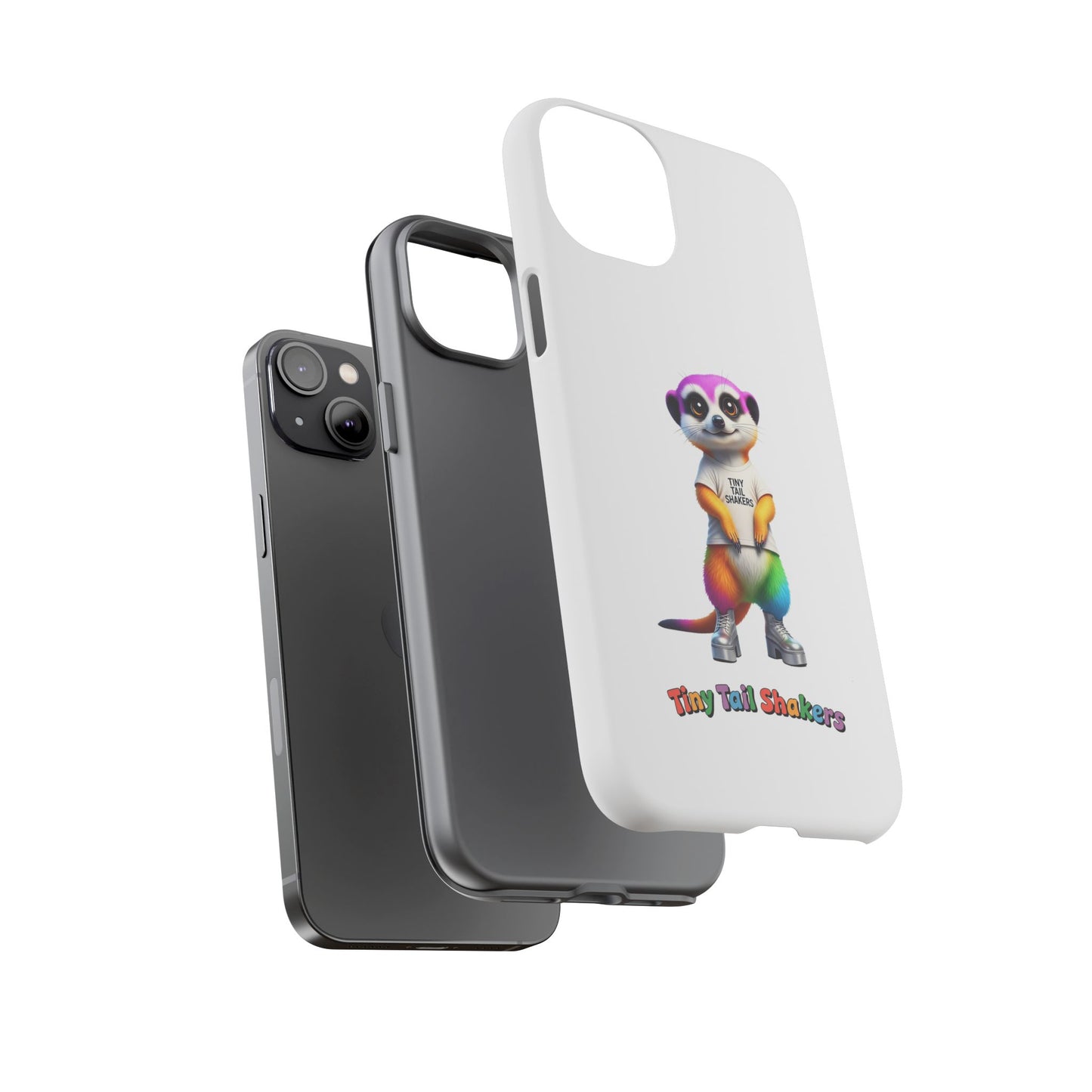 Rainbow Meerkat 2 Tiny Tail Shaker | Phone Case