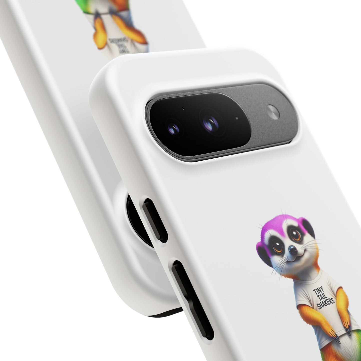 Rainbow Meerkat 2 Tiny Tail Shaker | Phone Case