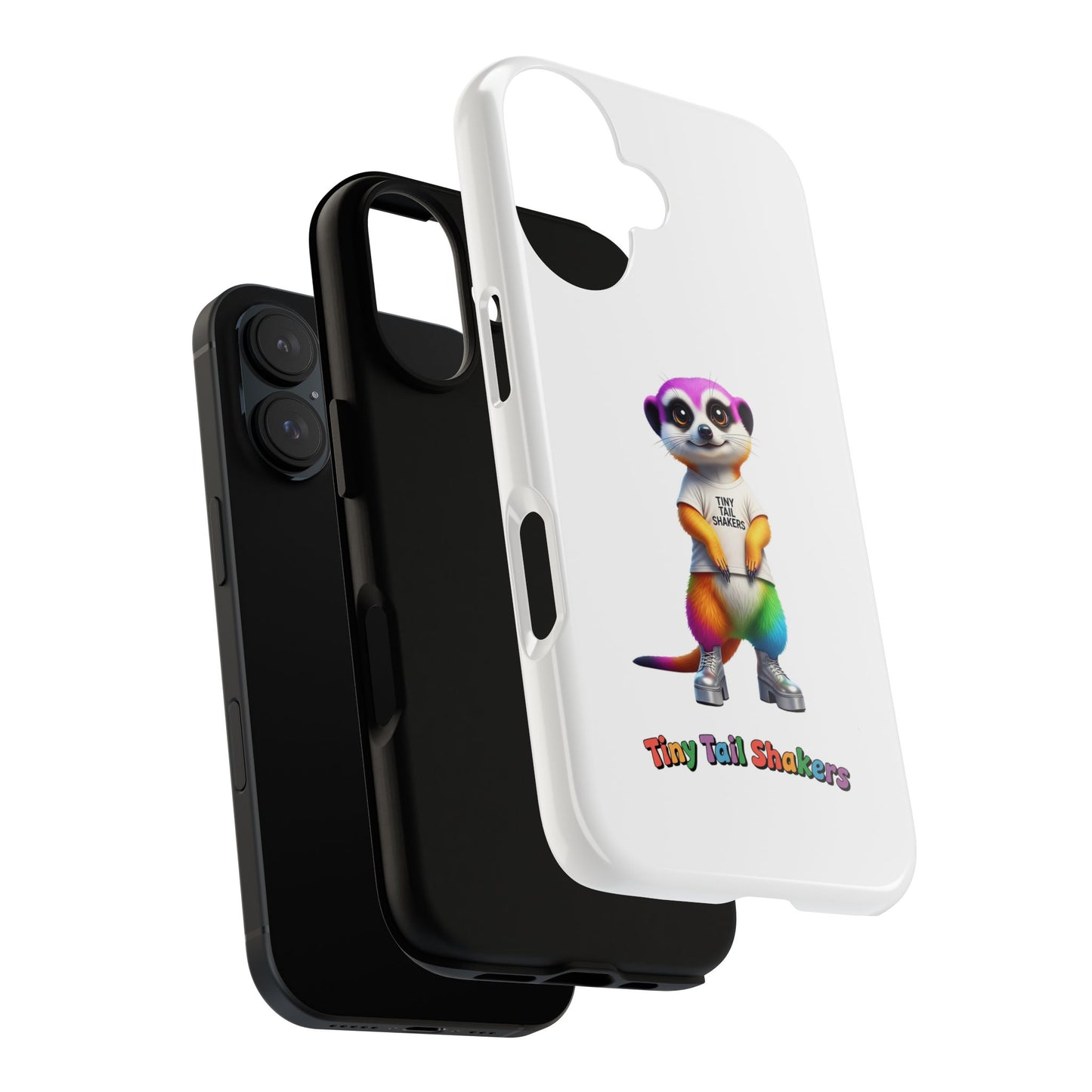 Rainbow Meerkat 2 Tiny Tail Shaker | Phone Case