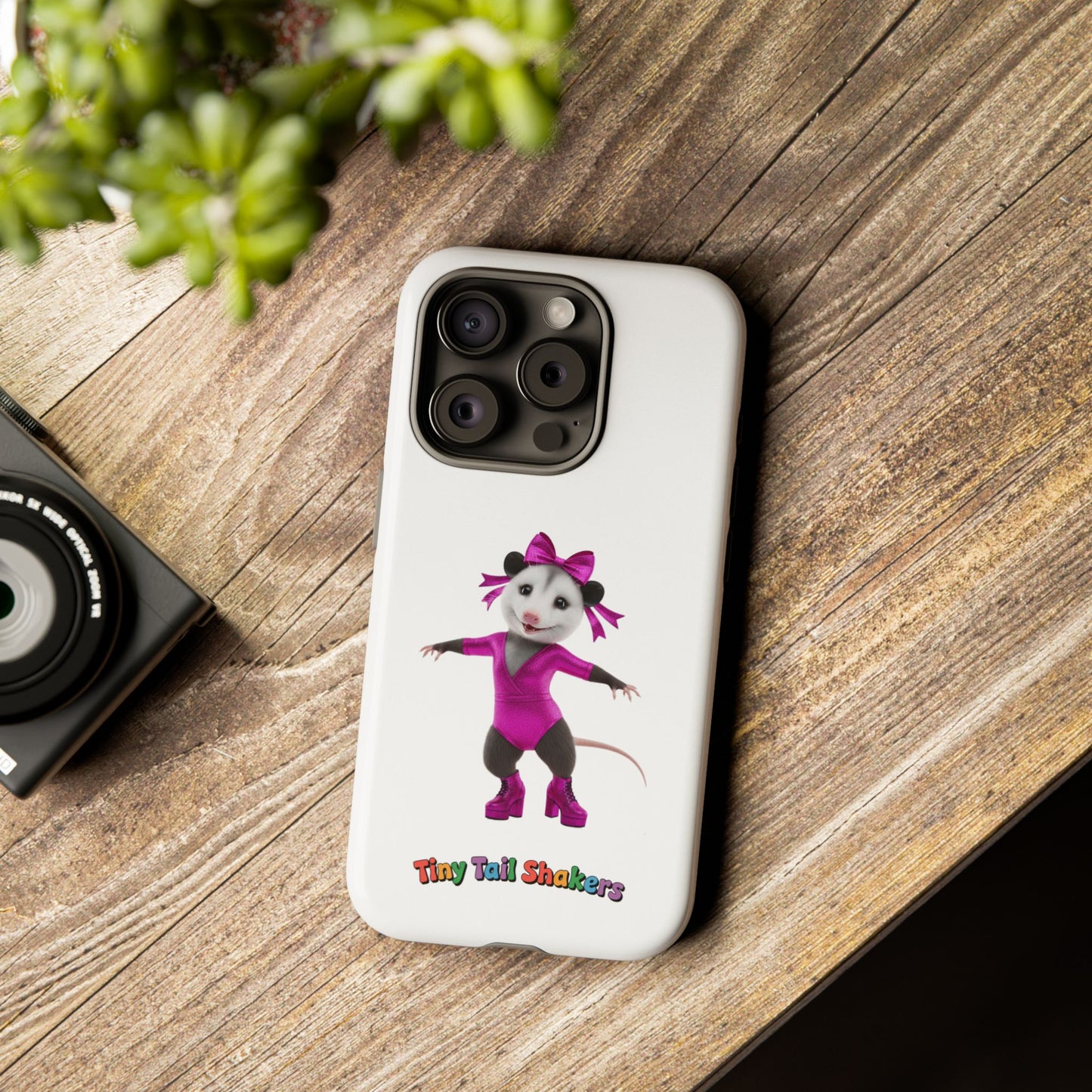 Opossum Party Tiny Tail Shaker | Phone Case