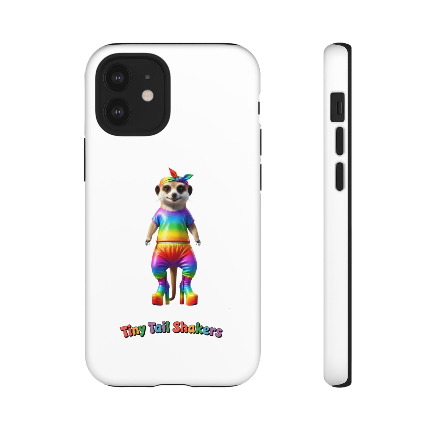 Rainbow Meerkat Tiny Tail Shaker | Phone Case