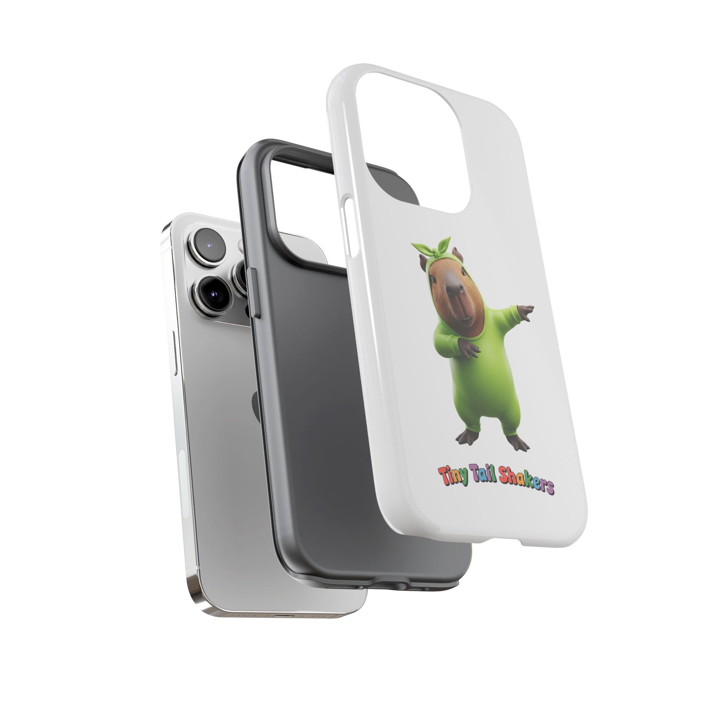 Happy Capybara Tiny Tail Shaker | Phone Case