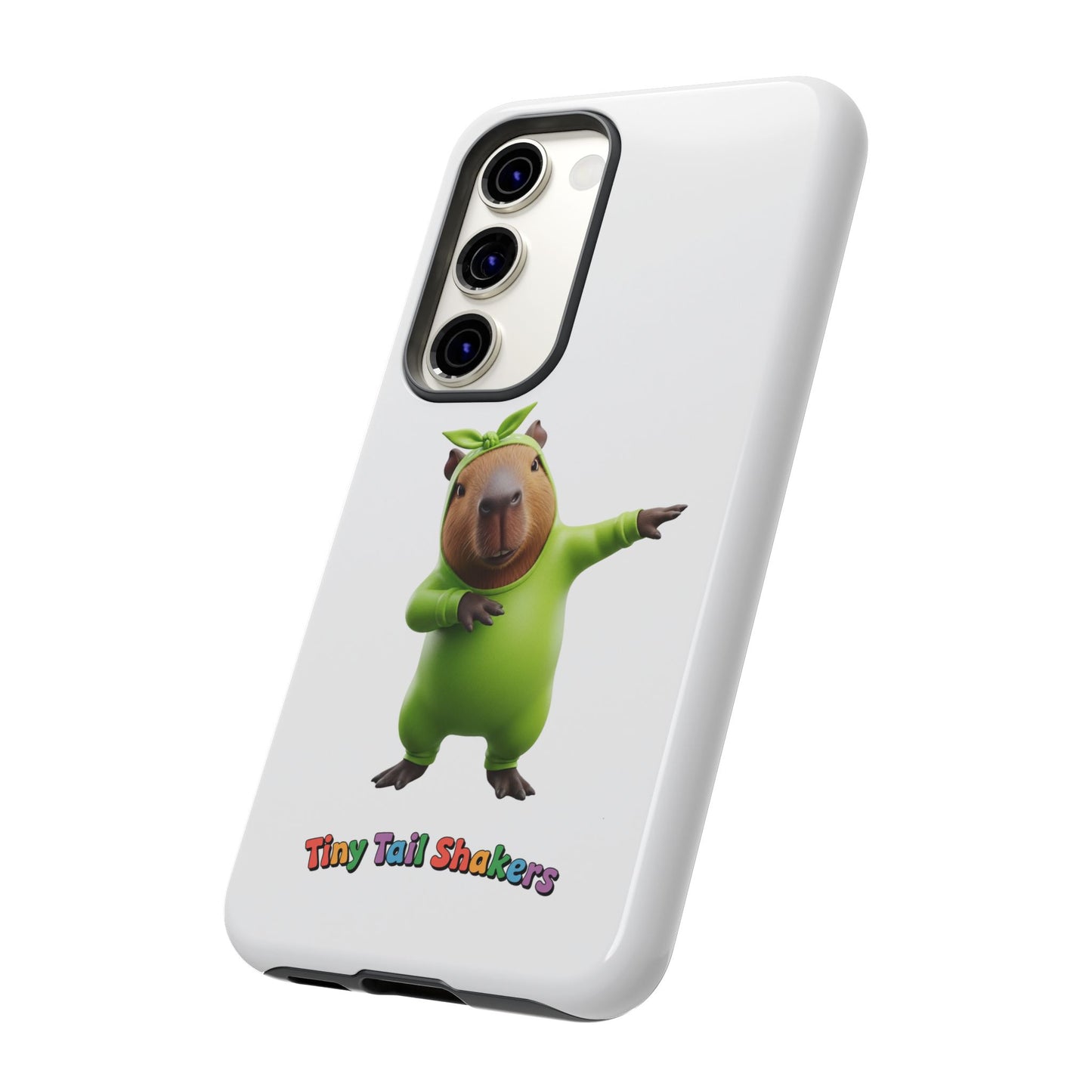 Happy Capybara Tiny Tail Shaker | Phone Case