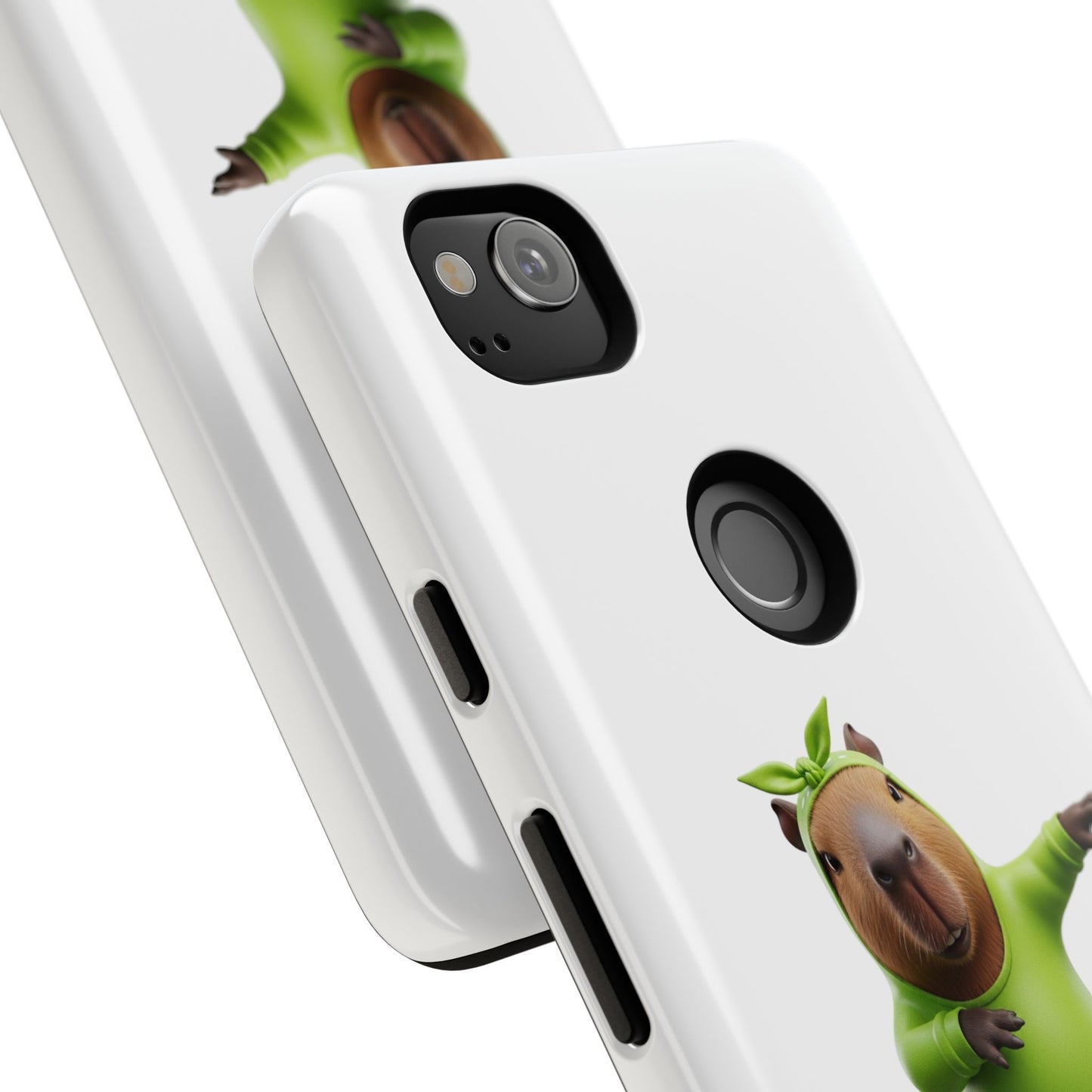Happy Capybara Tiny Tail Shaker | Phone Case