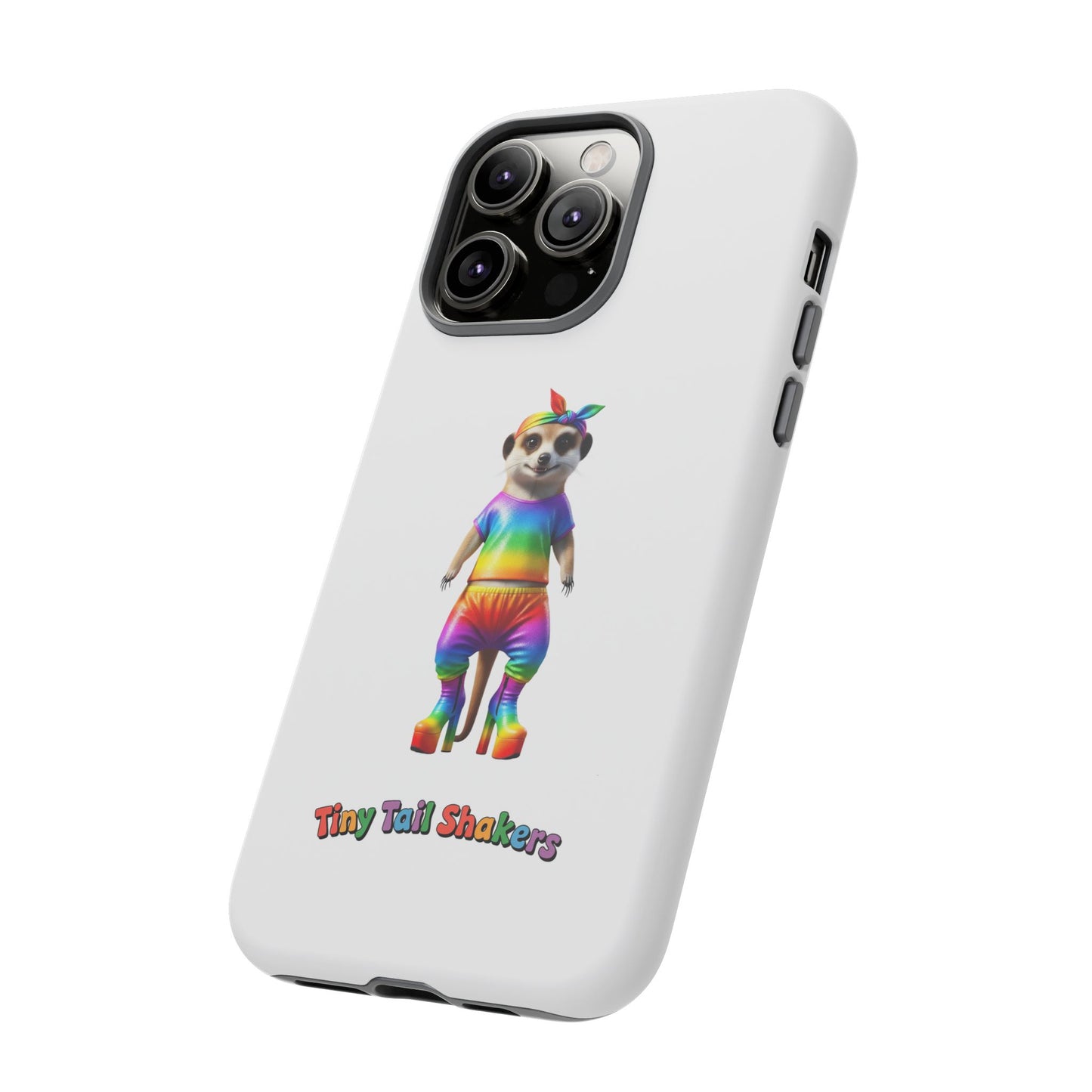 Rainbow Meerkat Tiny Tail Shaker | Phone Case