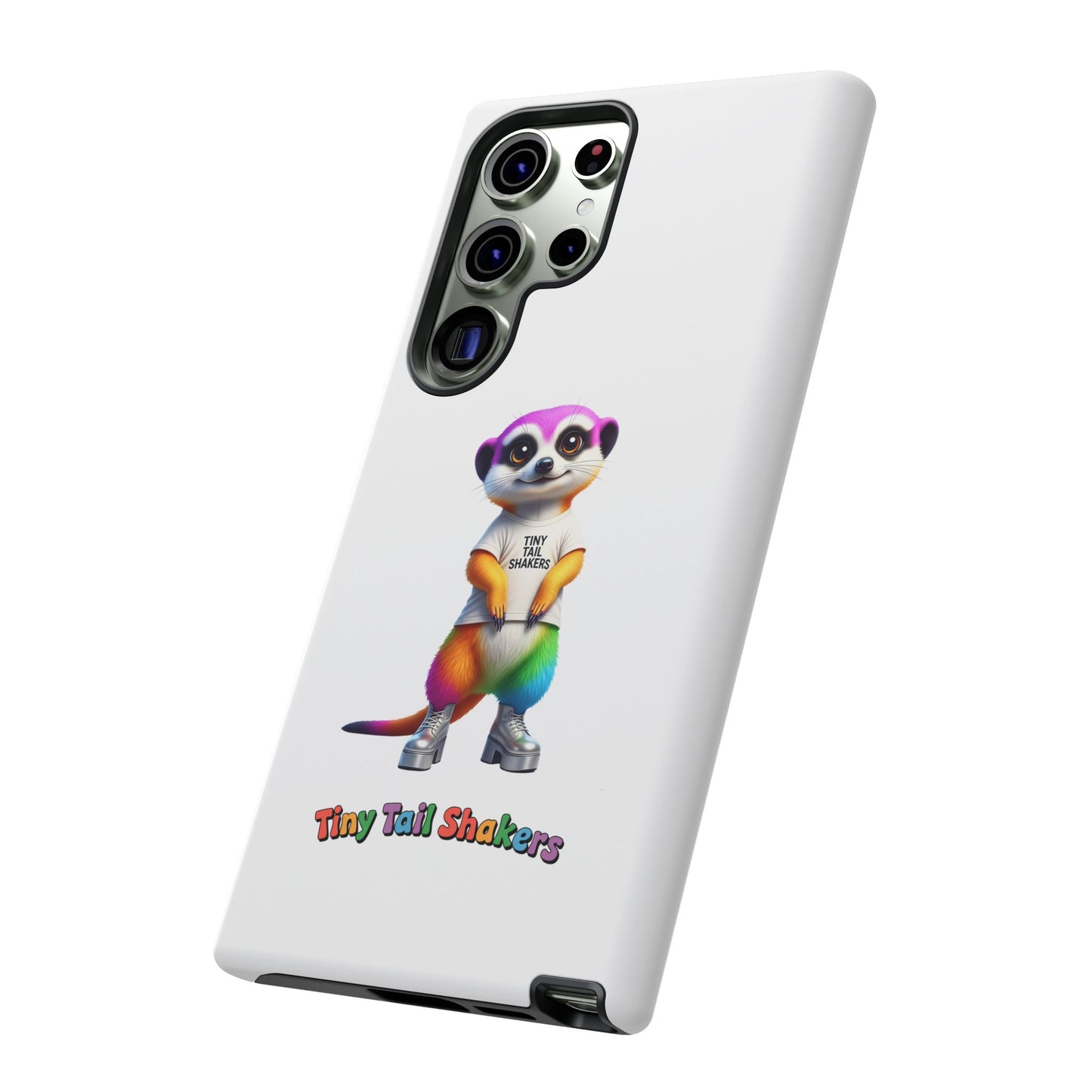 Rainbow Meerkat 2 Tiny Tail Shaker | Phone Case