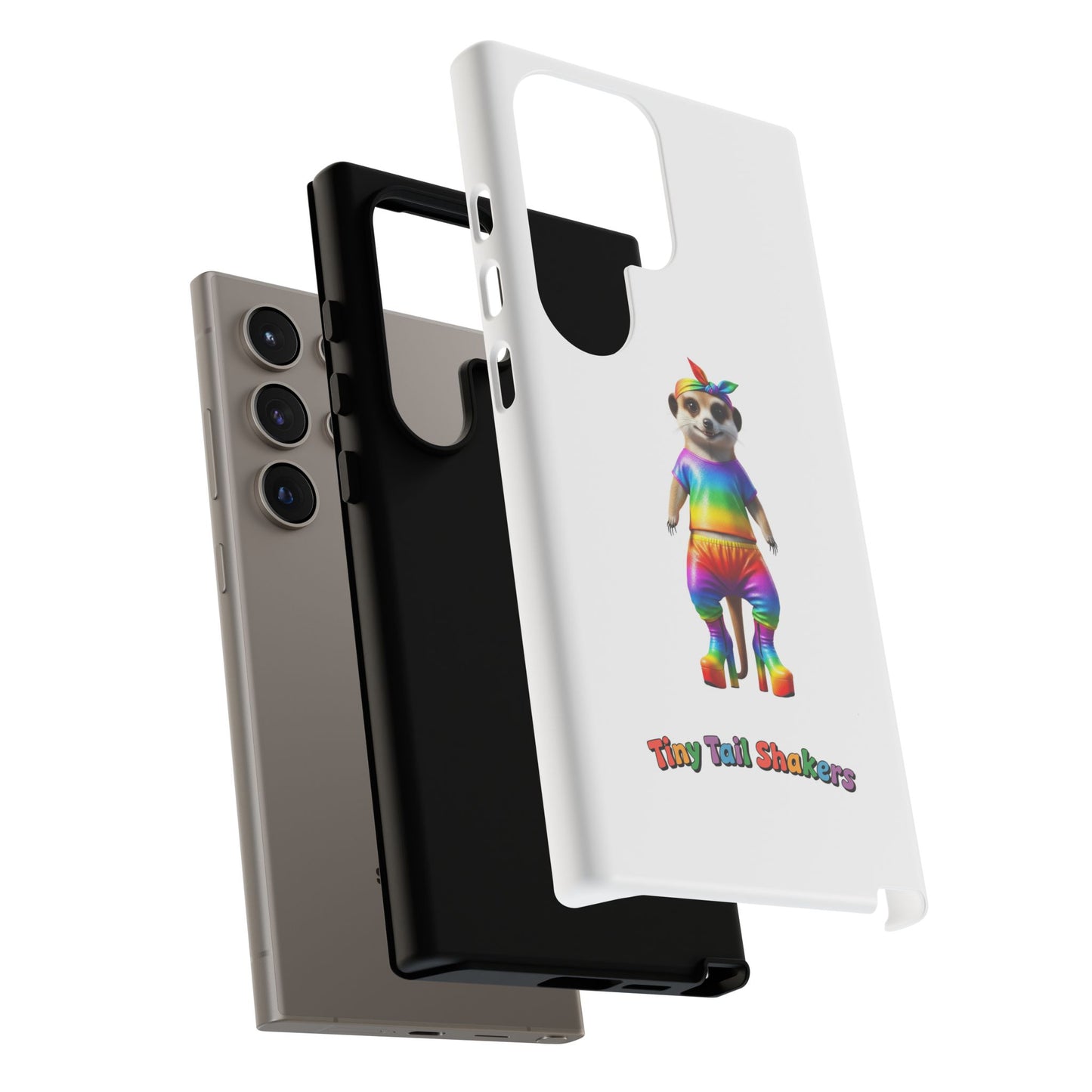 Rainbow Meerkat Tiny Tail Shaker | Phone Case
