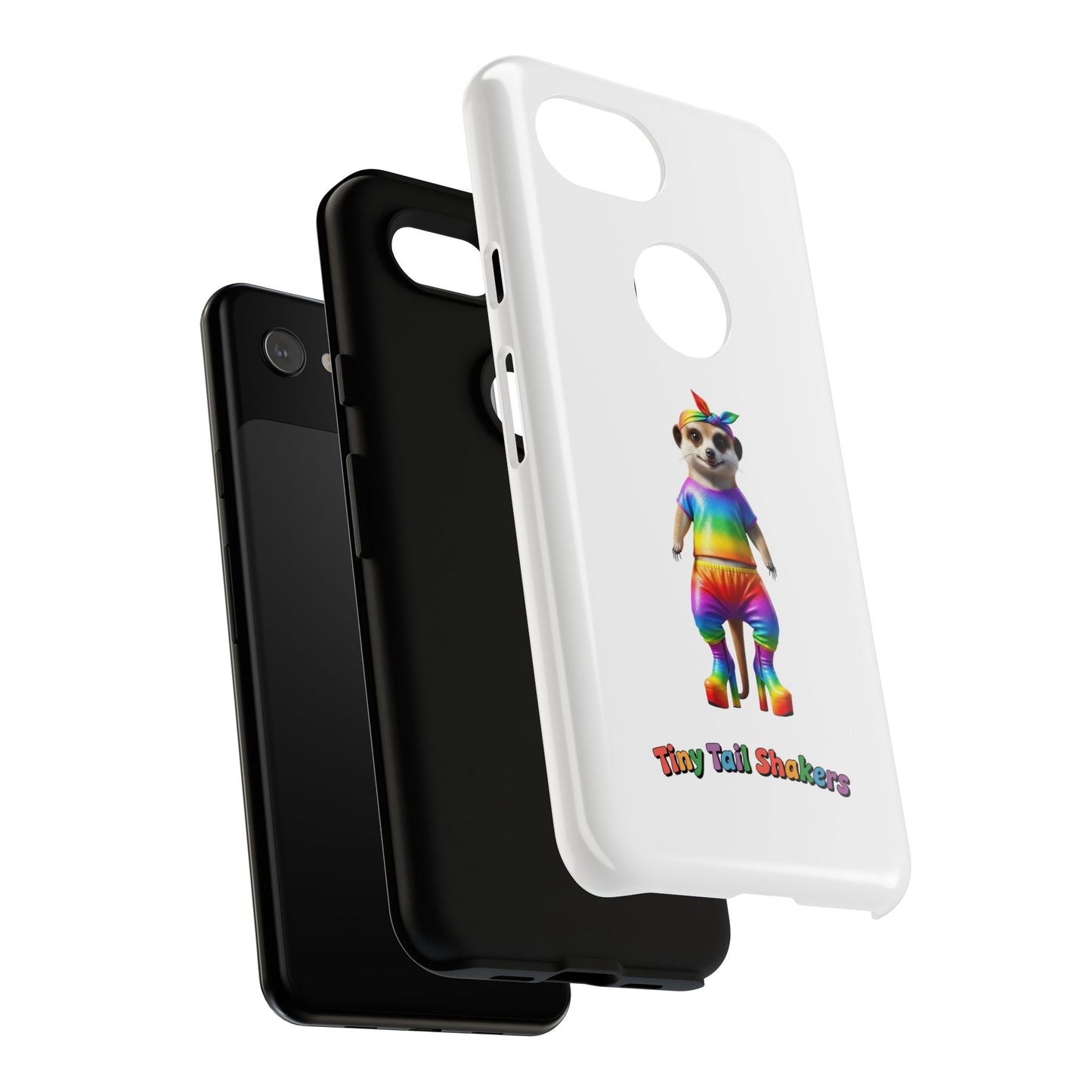 Rainbow Meerkat Tiny Tail Shaker | Phone Case
