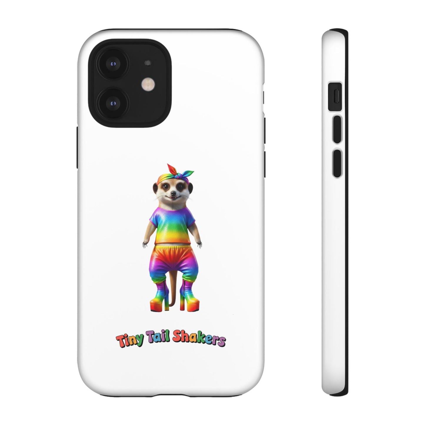 Rainbow Meerkat Tiny Tail Shaker | Phone Case