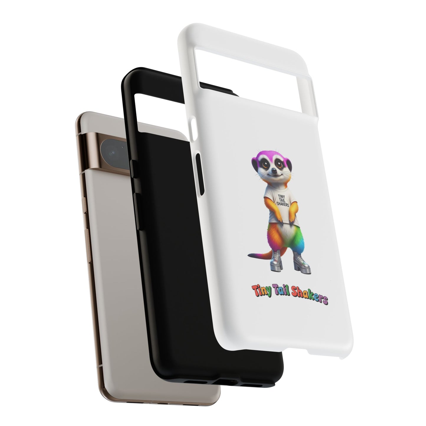 Rainbow Meerkat 2 Tiny Tail Shaker | Phone Case