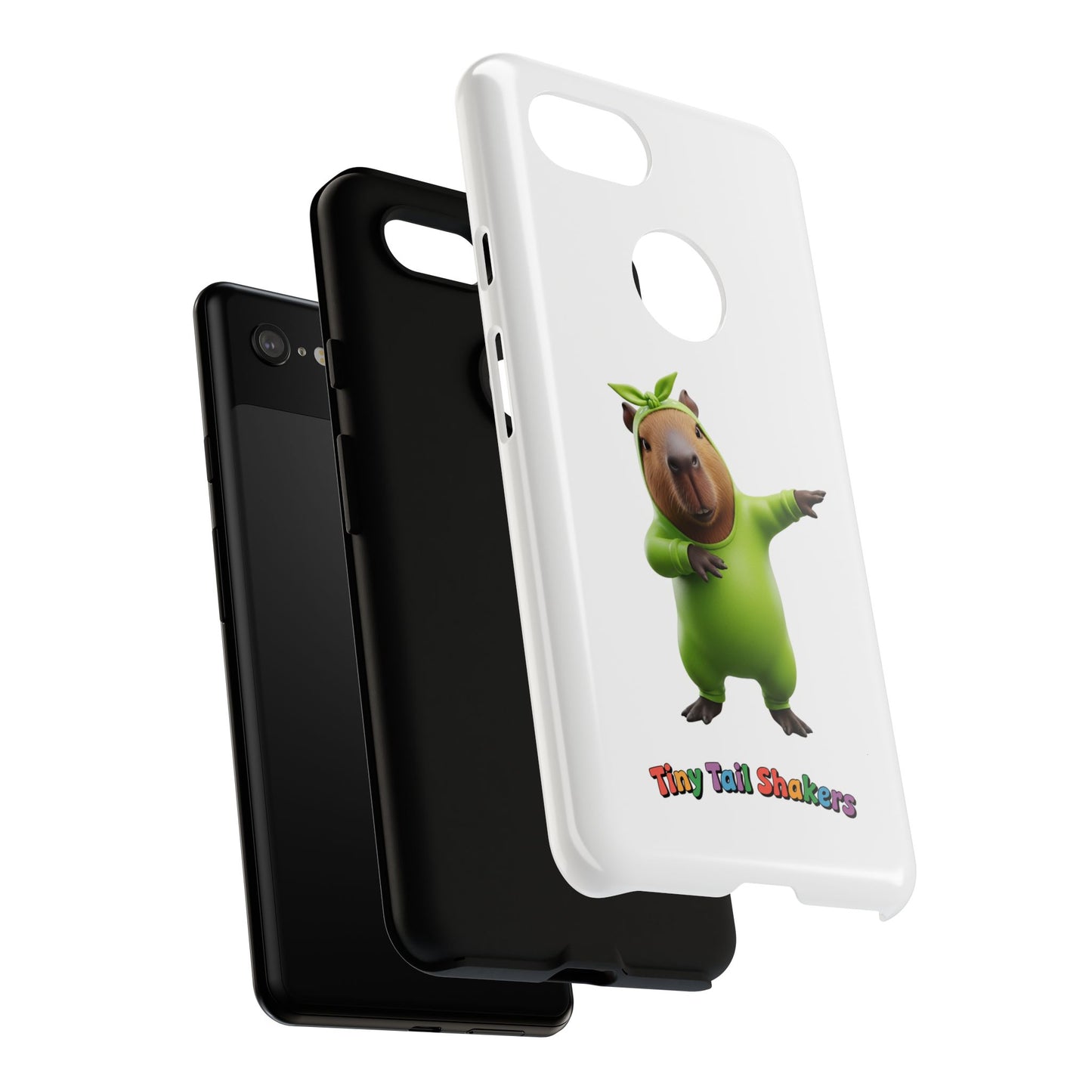 Happy Capybara Tiny Tail Shaker | Phone Case