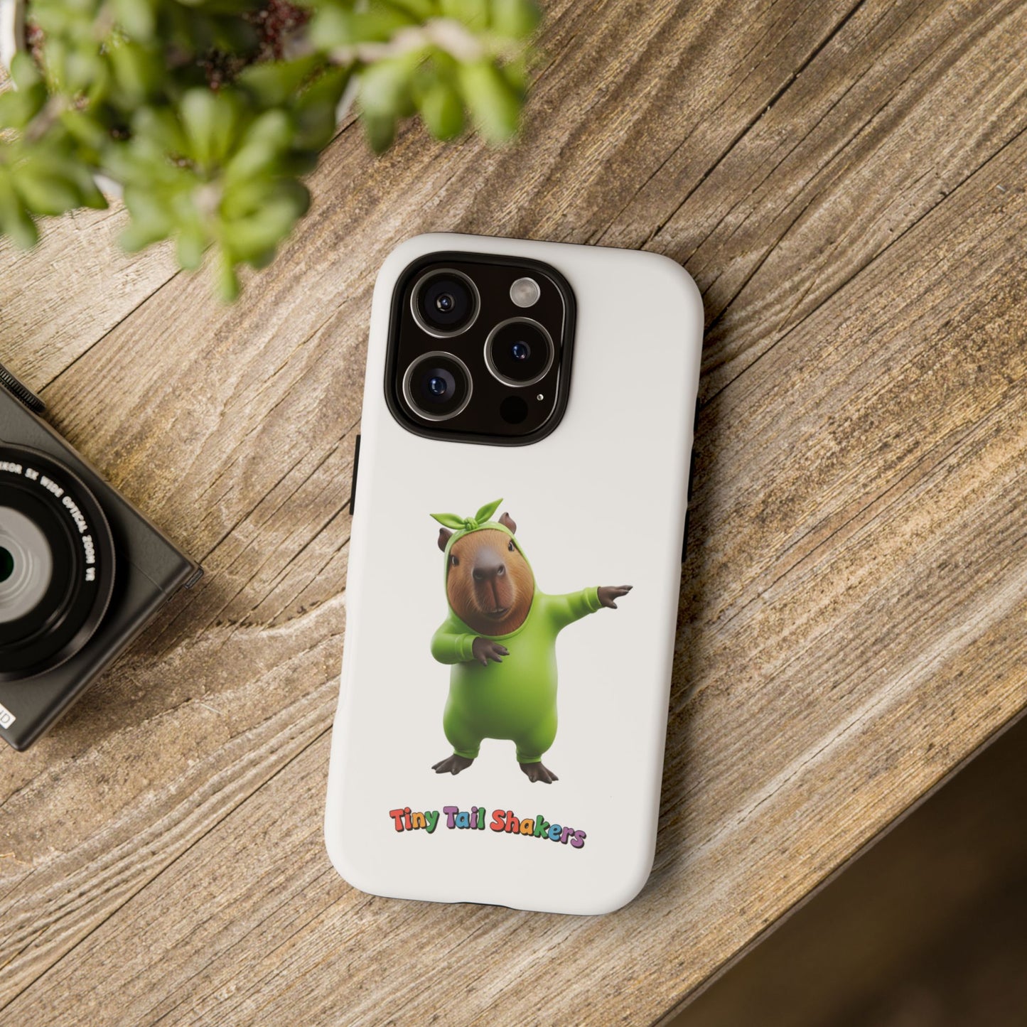 Happy Capybara Tiny Tail Shaker | Phone Case