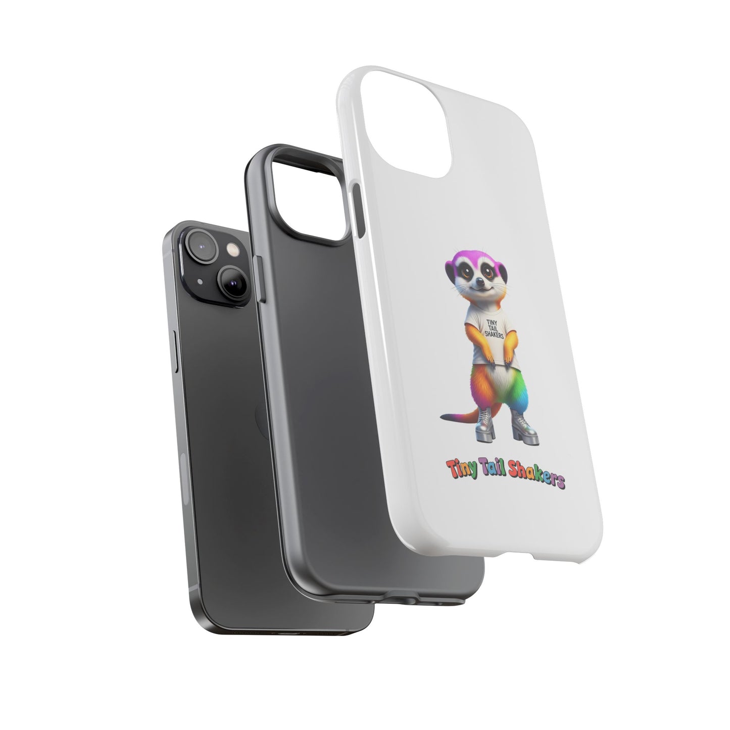 Rainbow Meerkat 2 Tiny Tail Shaker | Phone Case