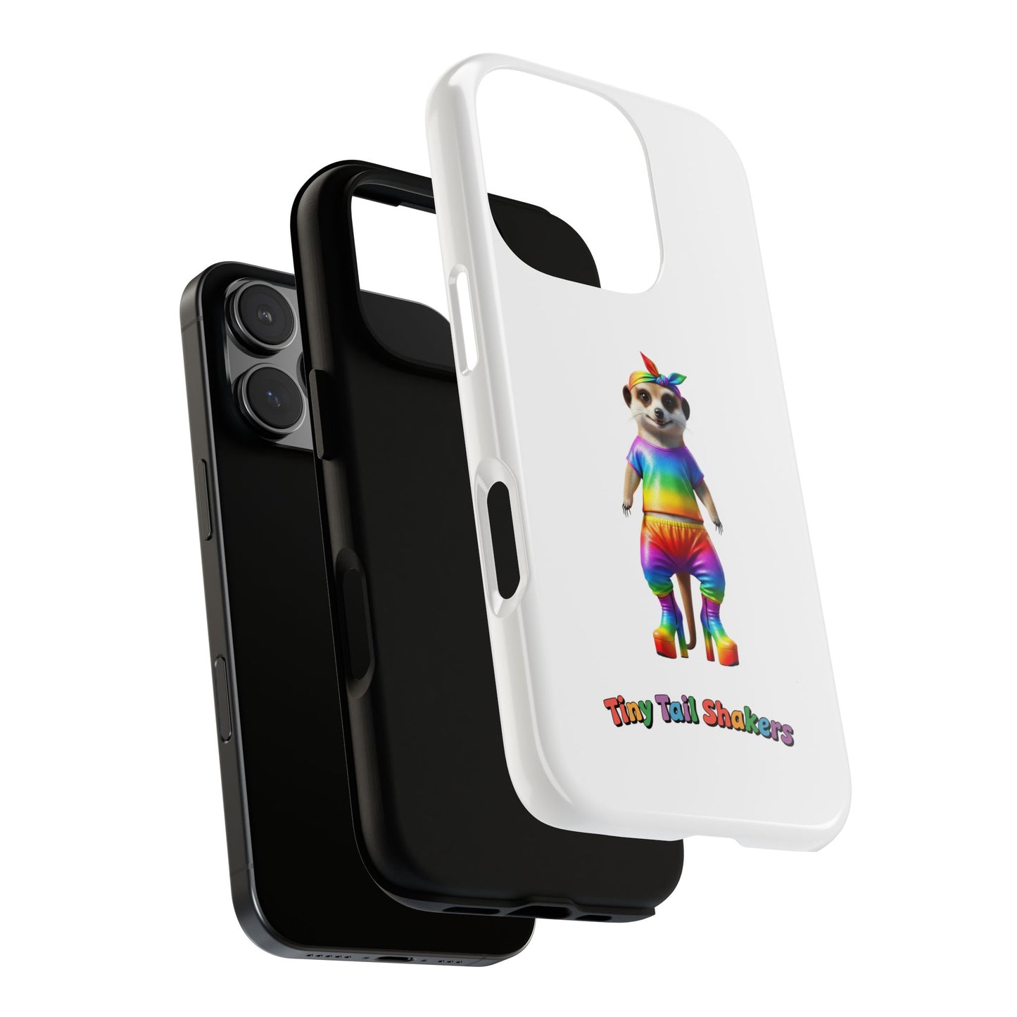 Rainbow Meerkat Tiny Tail Shaker | Phone Case