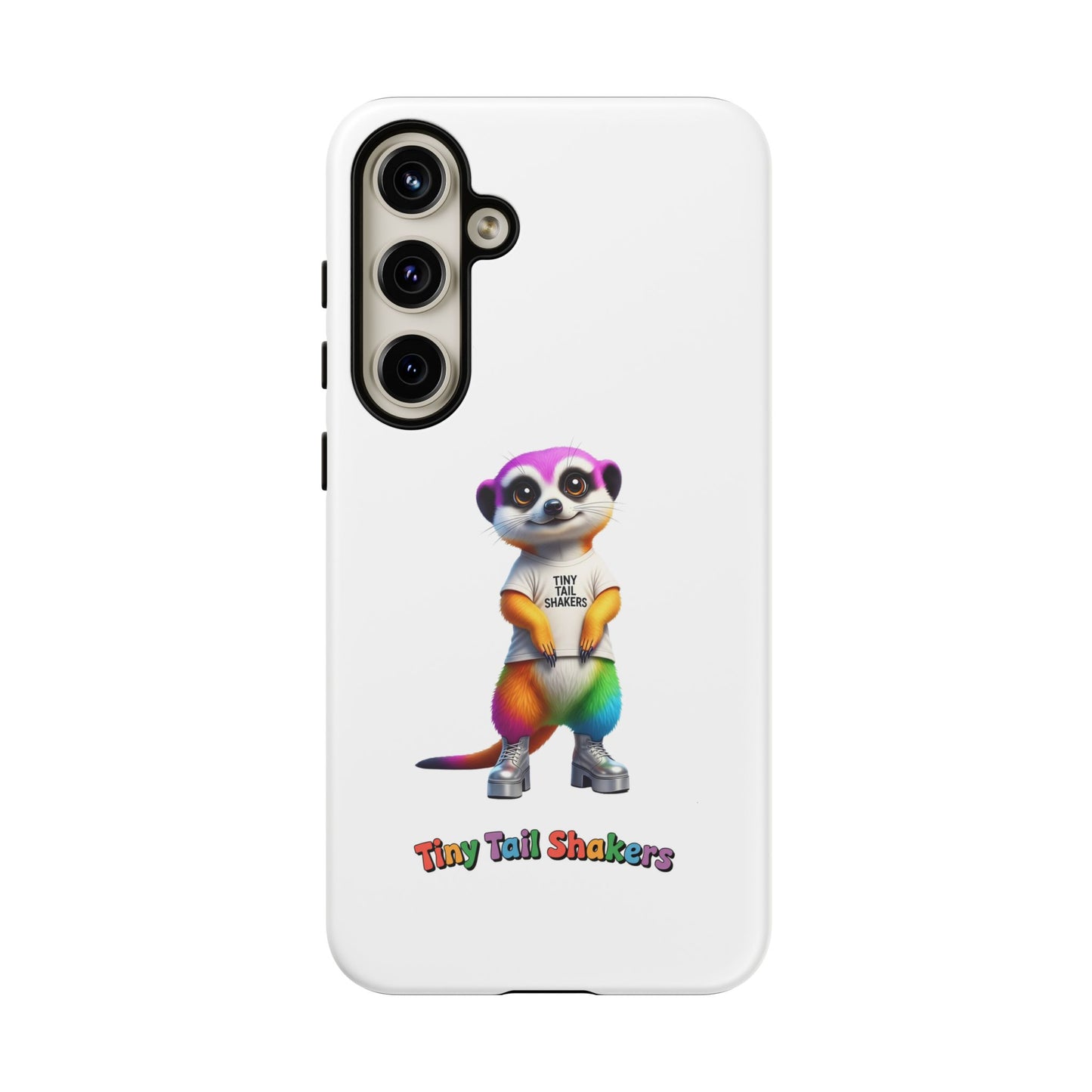 Rainbow Meerkat 2 Tiny Tail Shaker | Phone Case