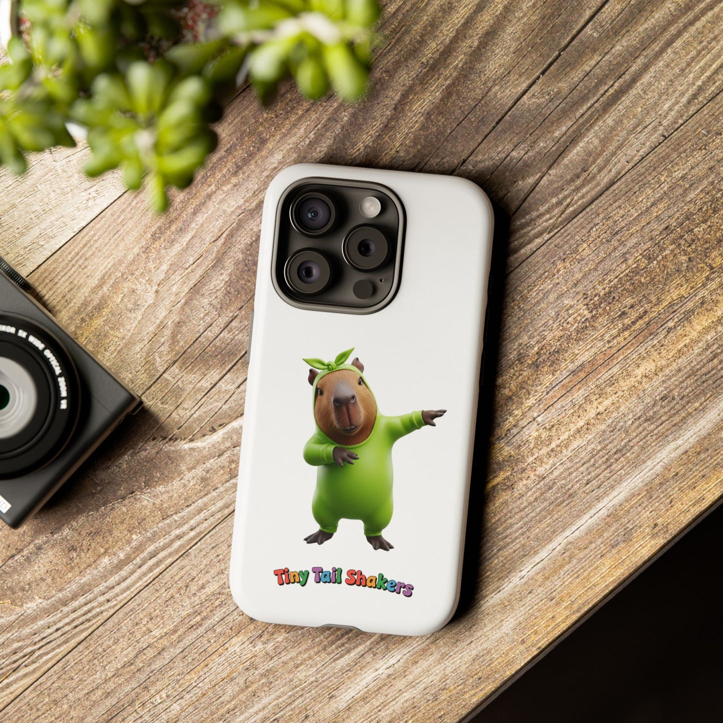 Happy Capybara Tiny Tail Shaker | Phone Case