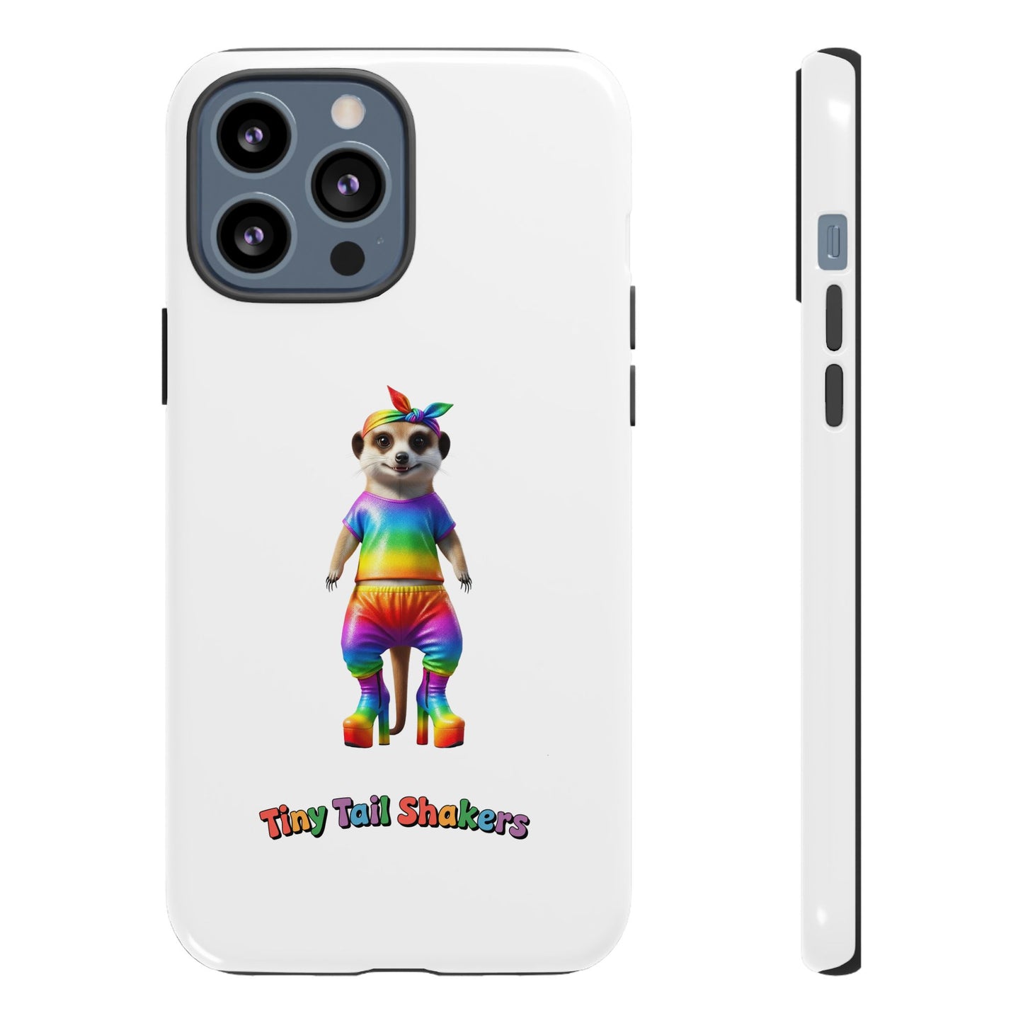 Rainbow Meerkat Tiny Tail Shaker | Phone Case