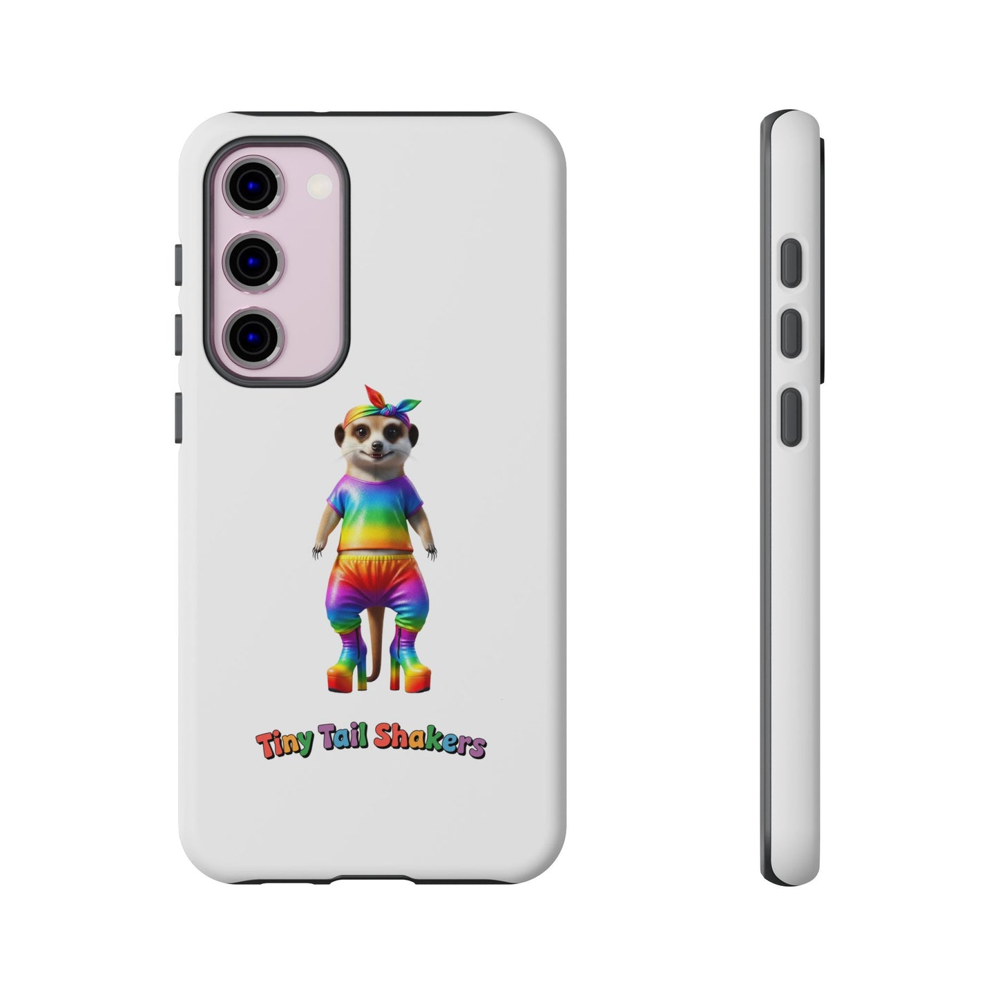 Rainbow Meerkat Tiny Tail Shaker | Phone Case