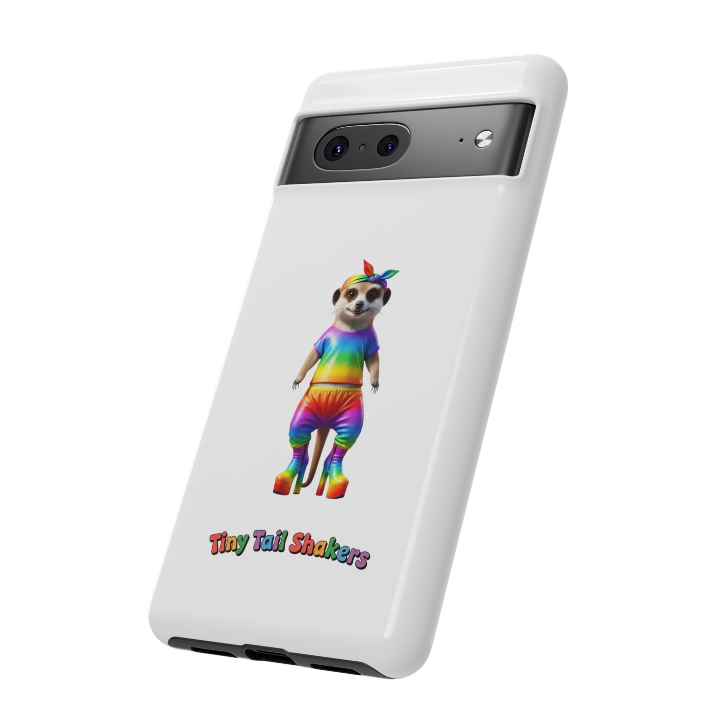 Rainbow Meerkat Tiny Tail Shaker | Phone Case