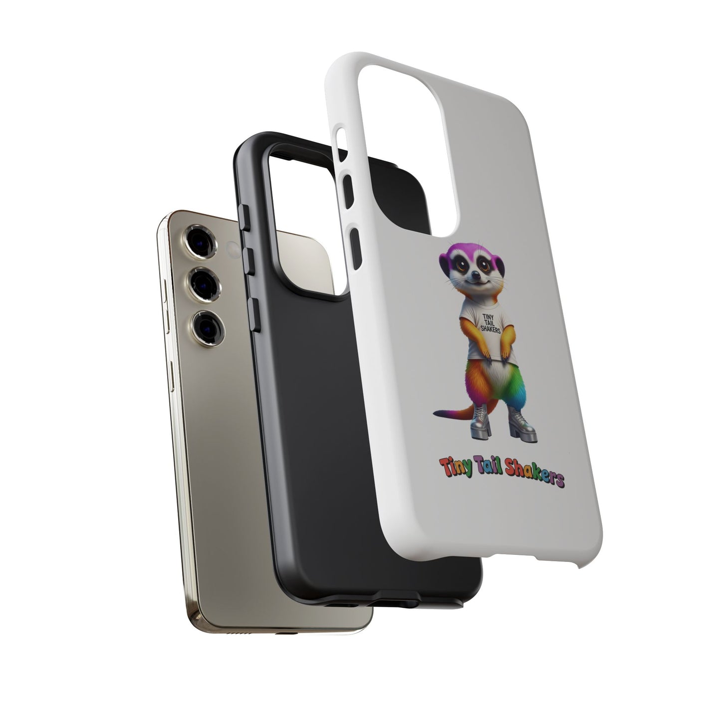 Rainbow Meerkat 2 Tiny Tail Shaker | Phone Case