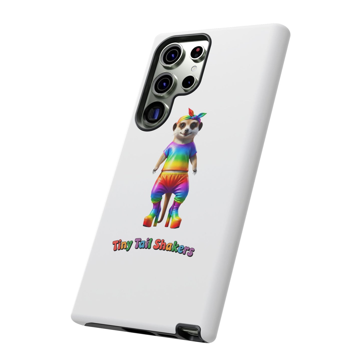 Rainbow Meerkat Tiny Tail Shaker | Phone Case