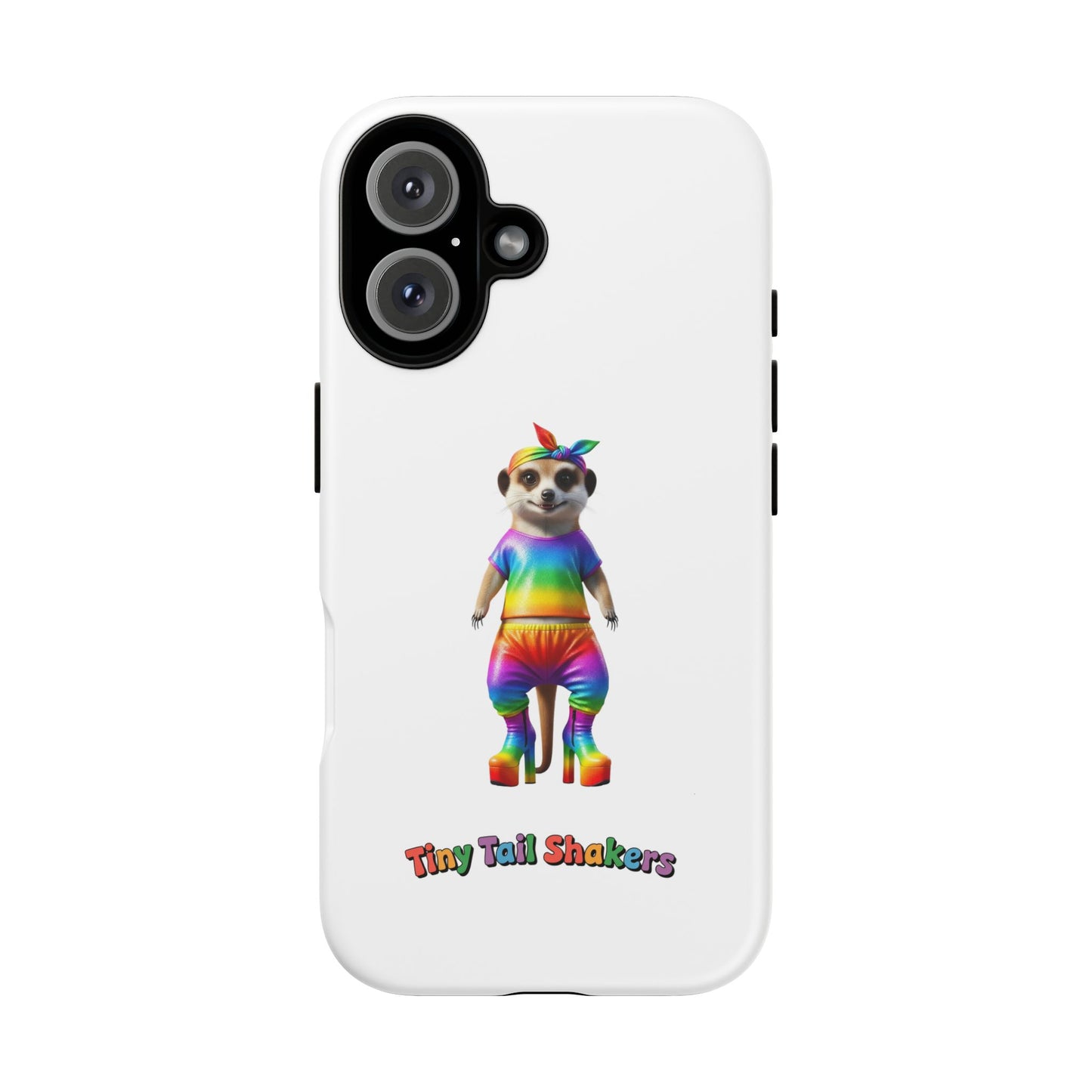 Rainbow Meerkat Tiny Tail Shaker | Phone Case