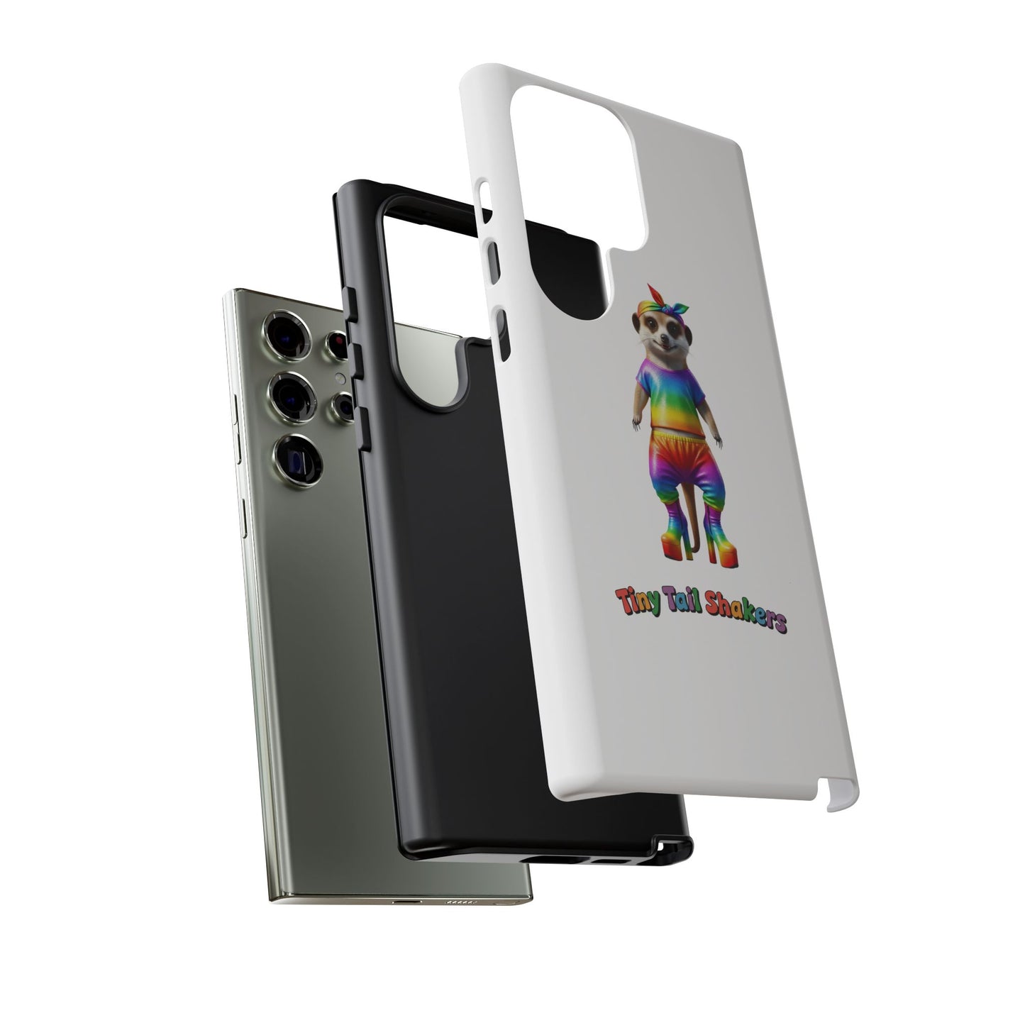Rainbow Meerkat Tiny Tail Shaker | Phone Case