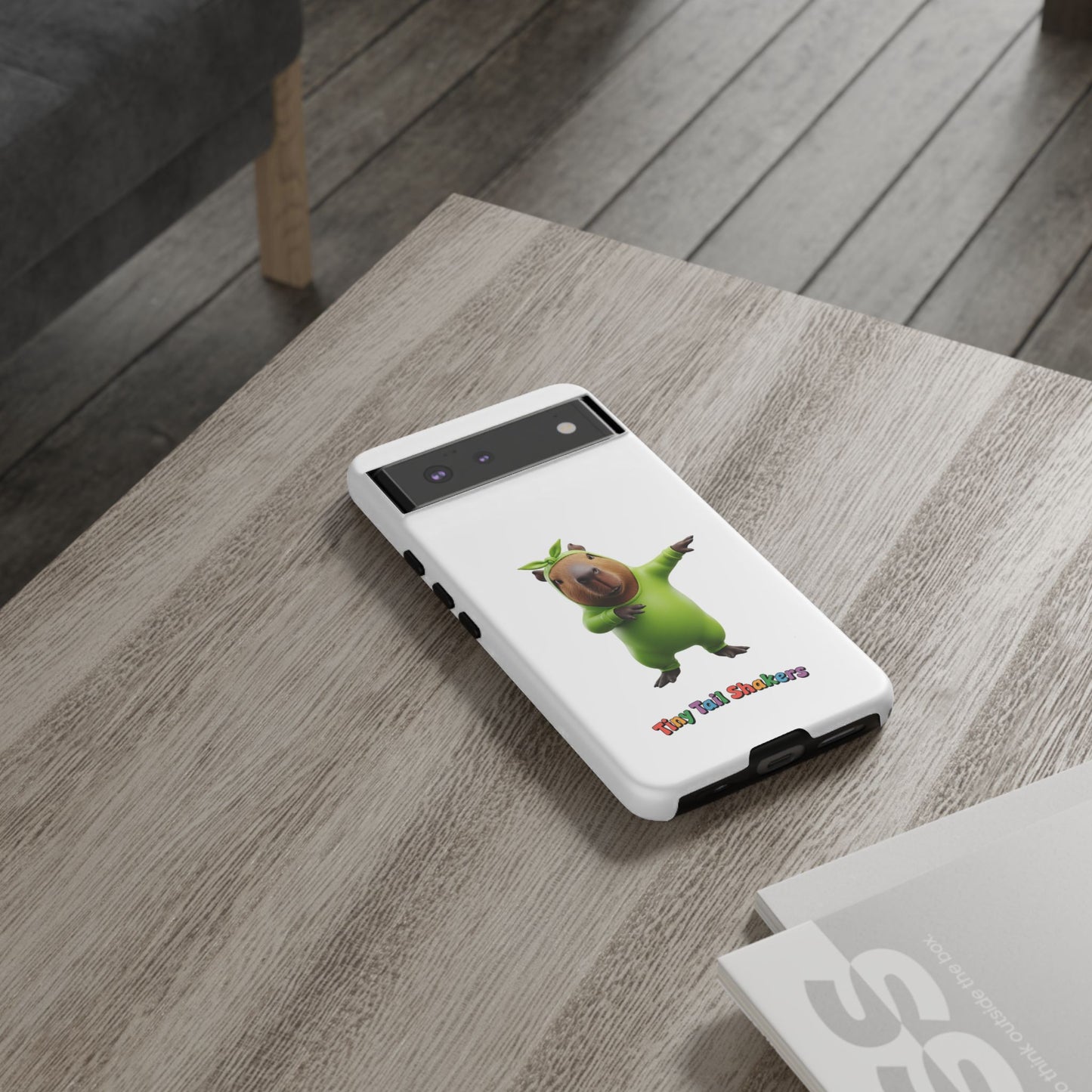 Happy Capybara Tiny Tail Shaker | Phone Case