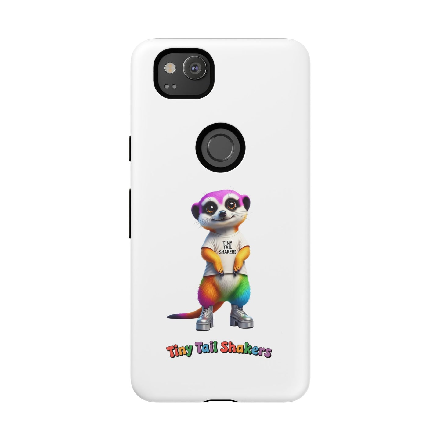 Rainbow Meerkat 2 Tiny Tail Shaker | Phone Case