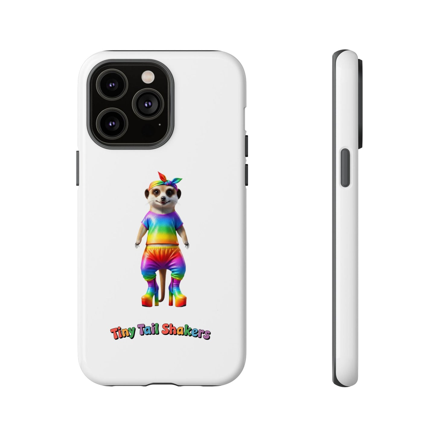 Rainbow Meerkat Tiny Tail Shaker | Phone Case