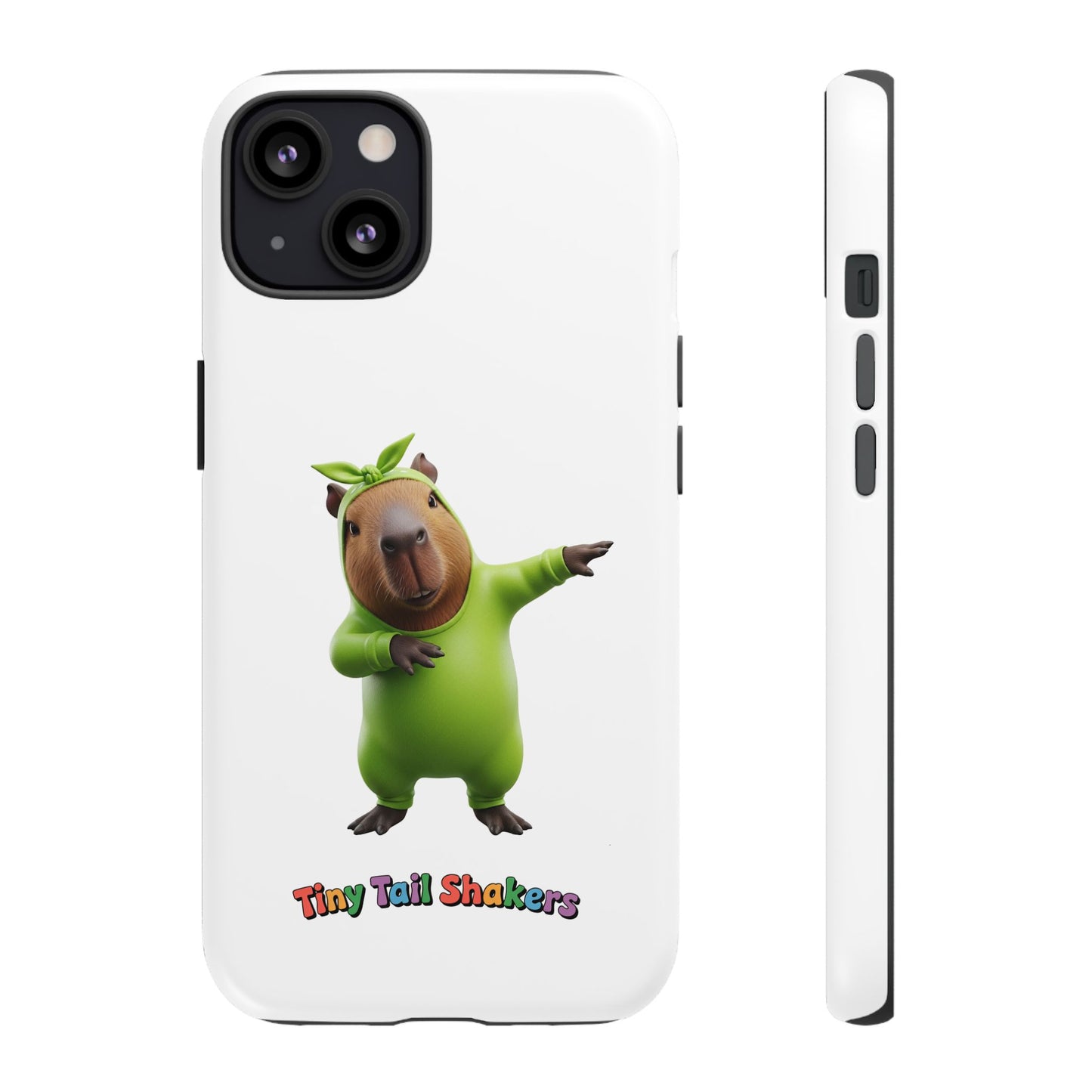 Happy Capybara Tiny Tail Shaker | Phone Case