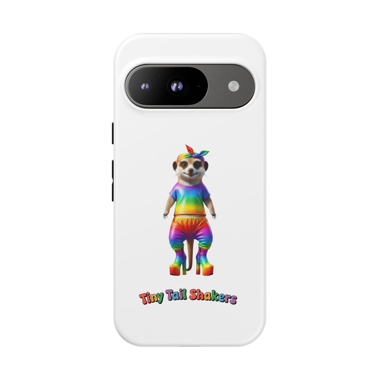 Rainbow Meerkat Tiny Tail Shaker | Phone Case