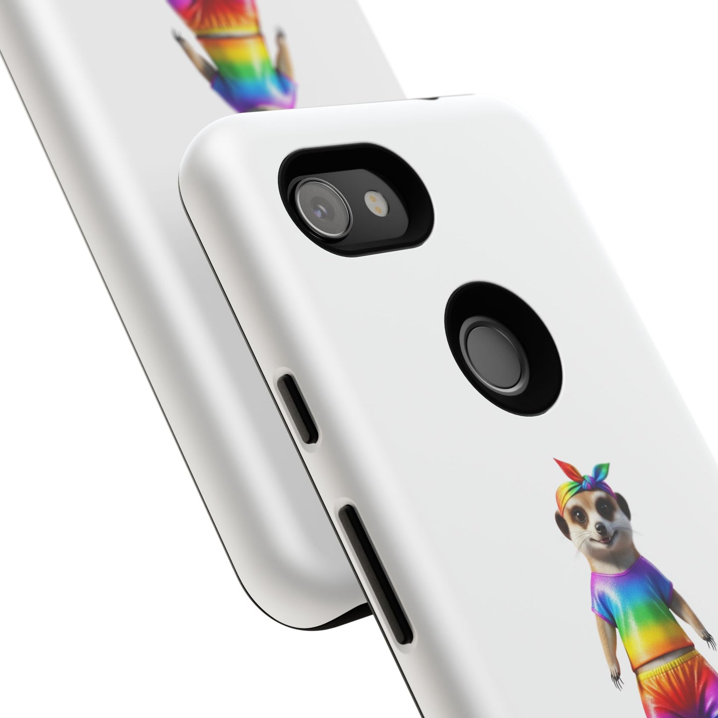 Rainbow Meerkat Tiny Tail Shaker | Phone Case