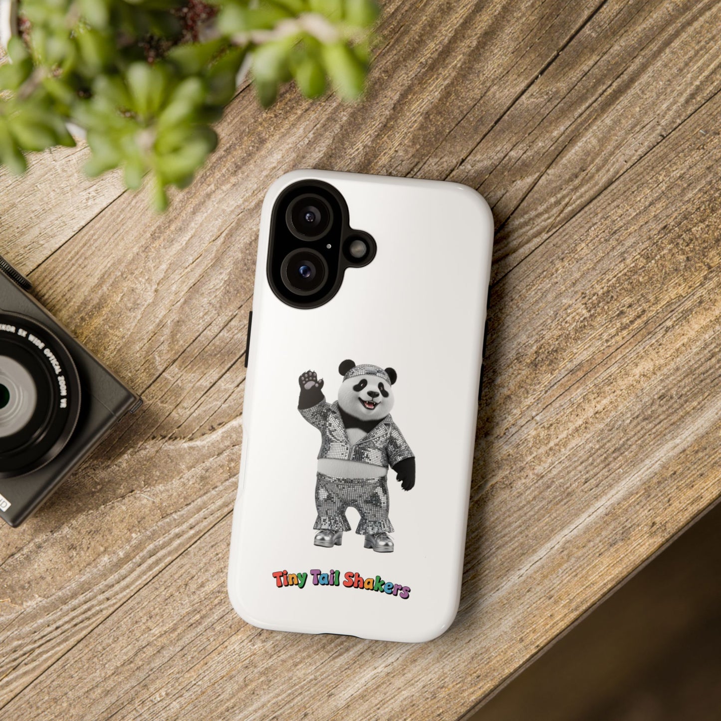 Disco Panda Tiny Tail Shaker | Phone Case