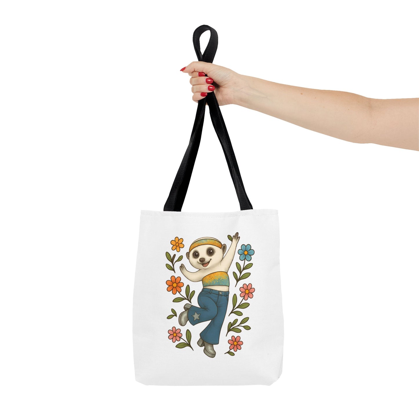 Bohemian Meerkat Tote Bag
