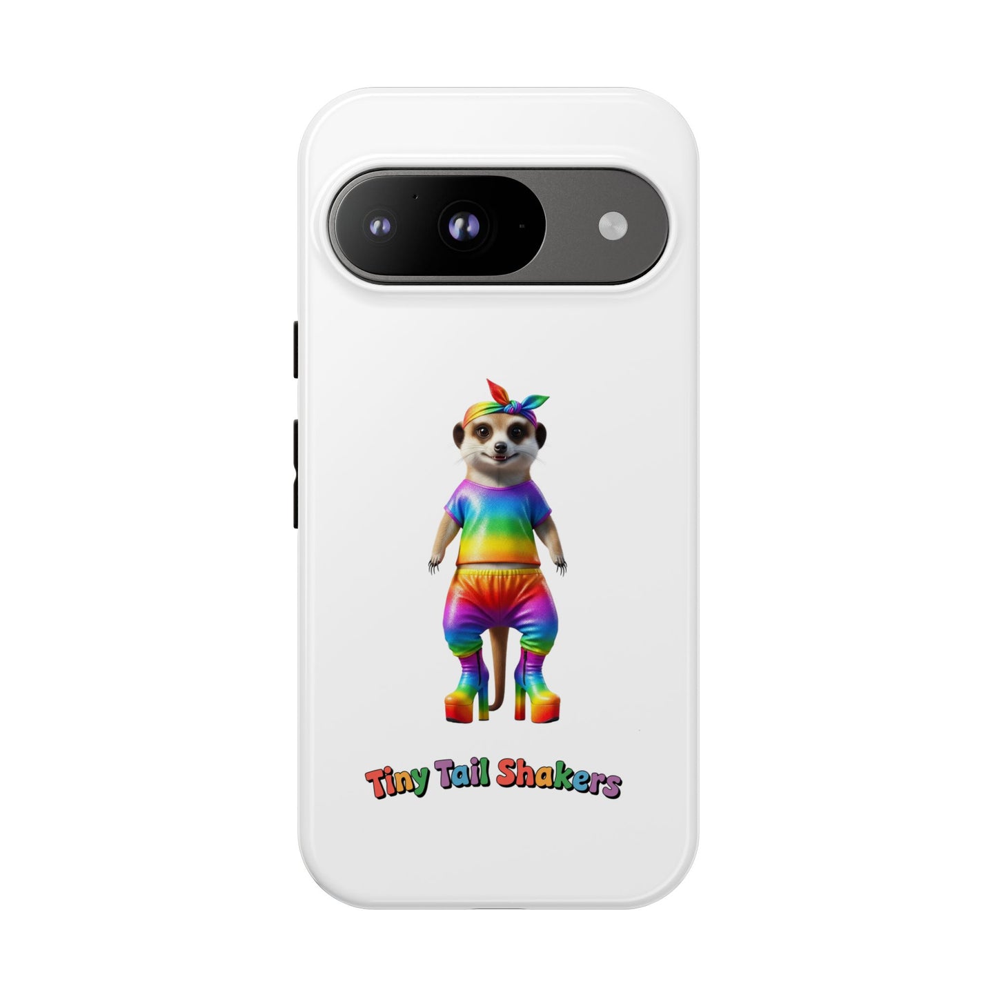Rainbow Meerkat Tiny Tail Shaker | Phone Case